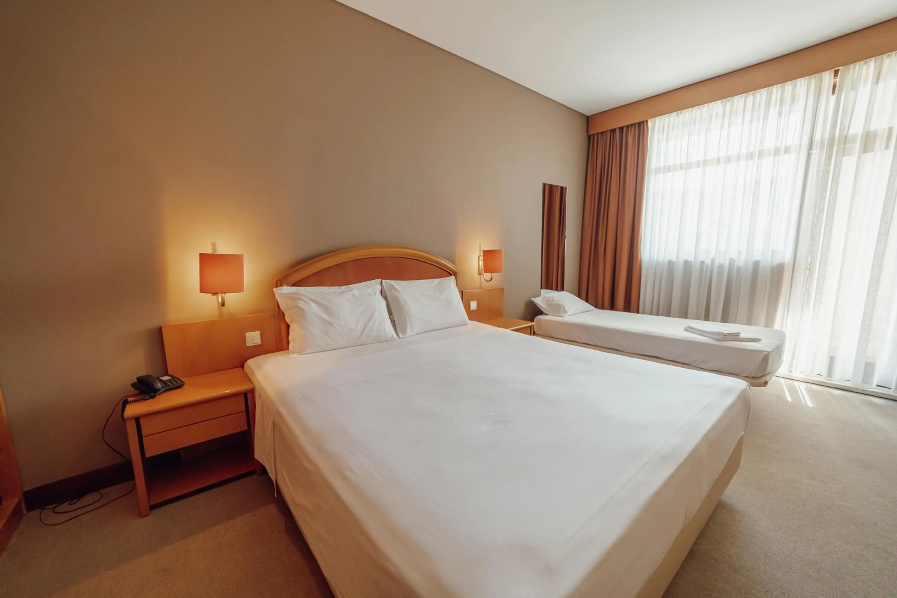 Bed in Hotel Vianorte