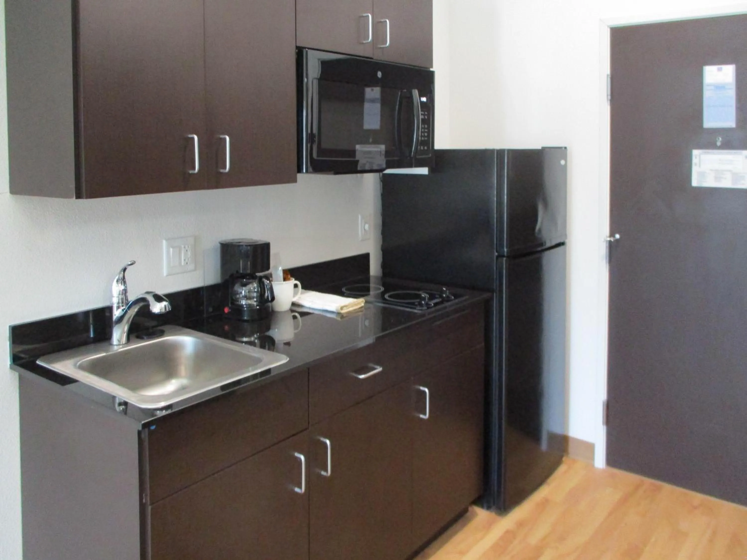 Kitchen or kitchenette in Studio 6-Lubbock, TX - Medical Center