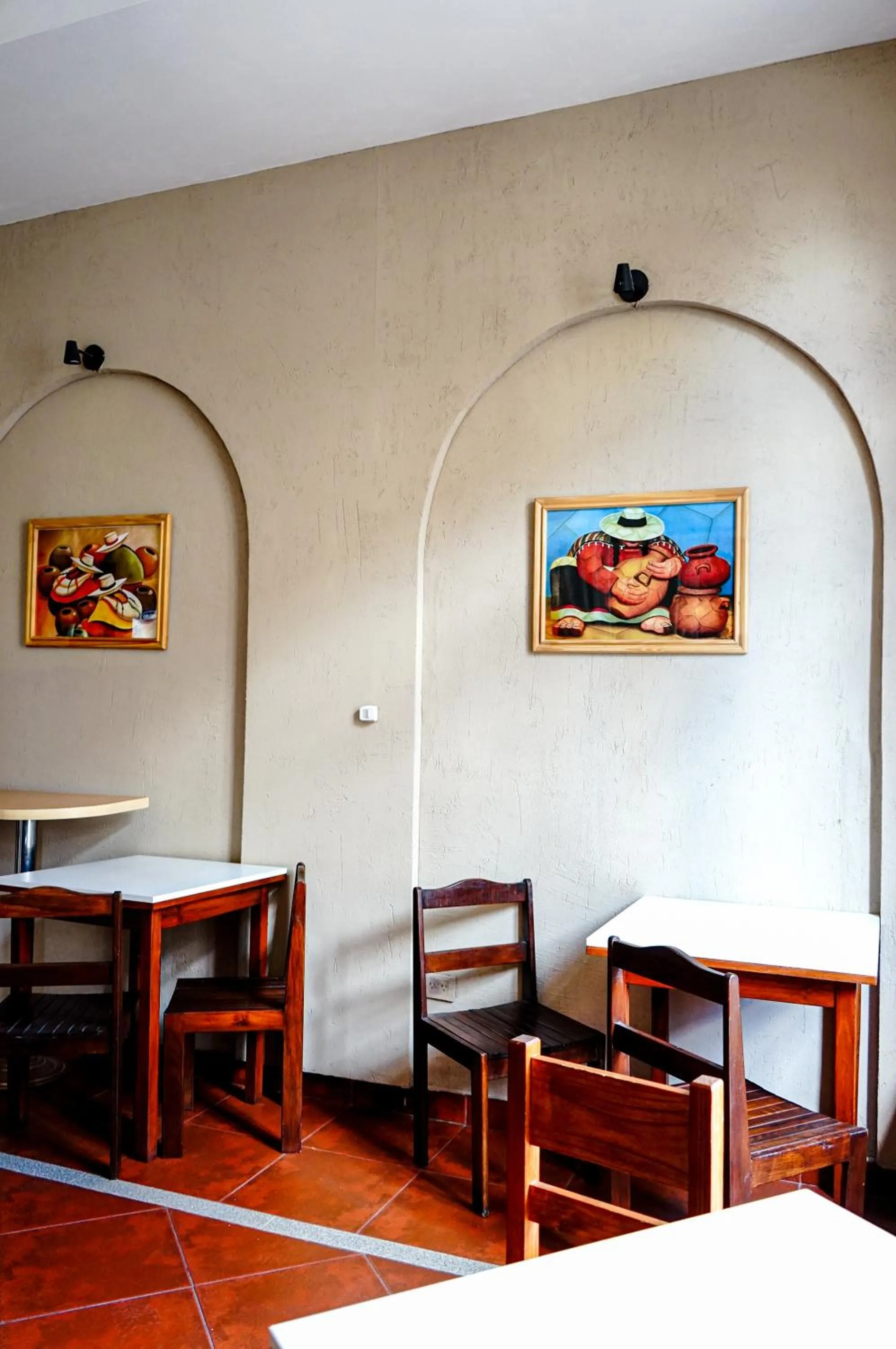 Dining area in Hotel de la Linda