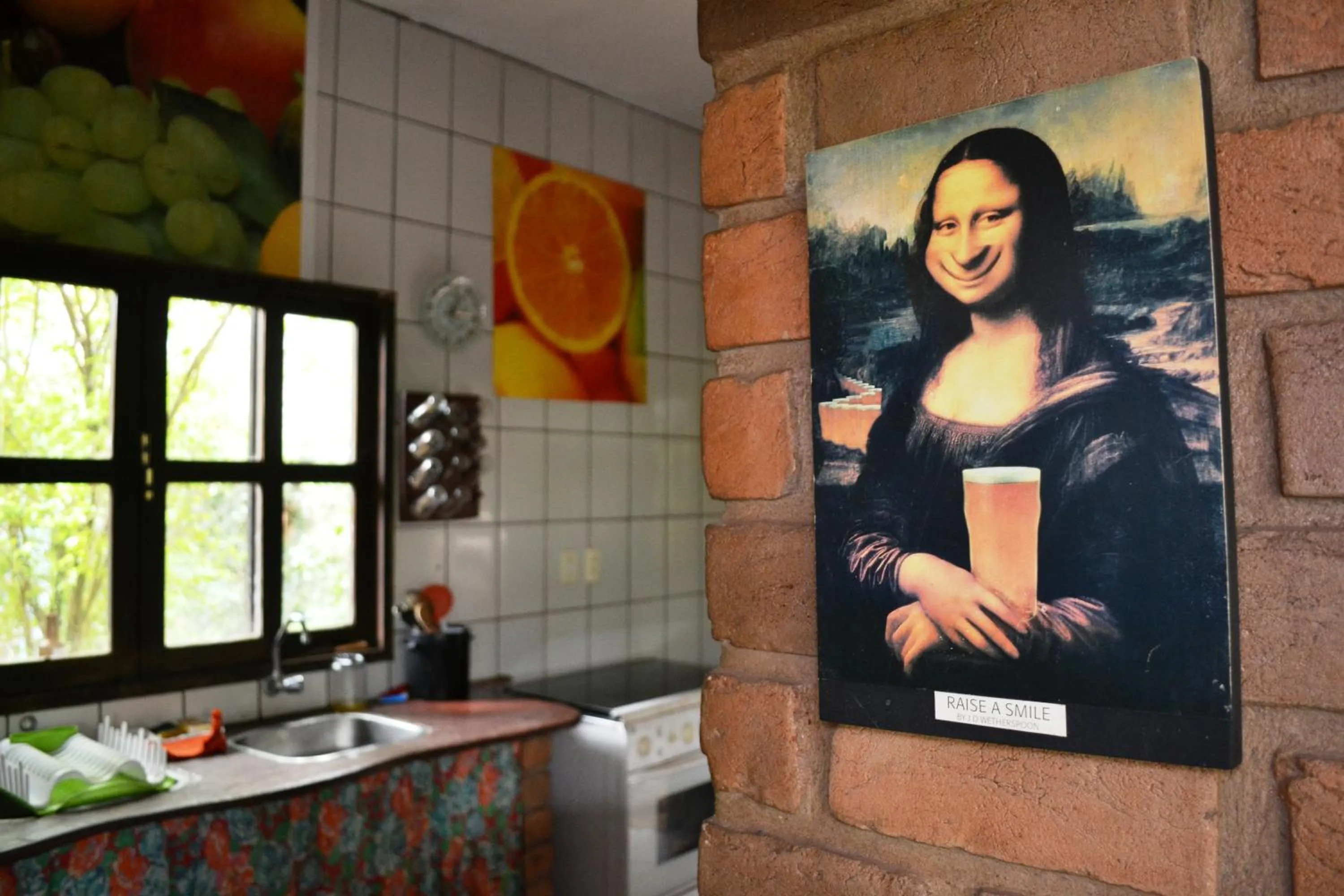 Decorative detail in Pousada Alto do Cajueiro