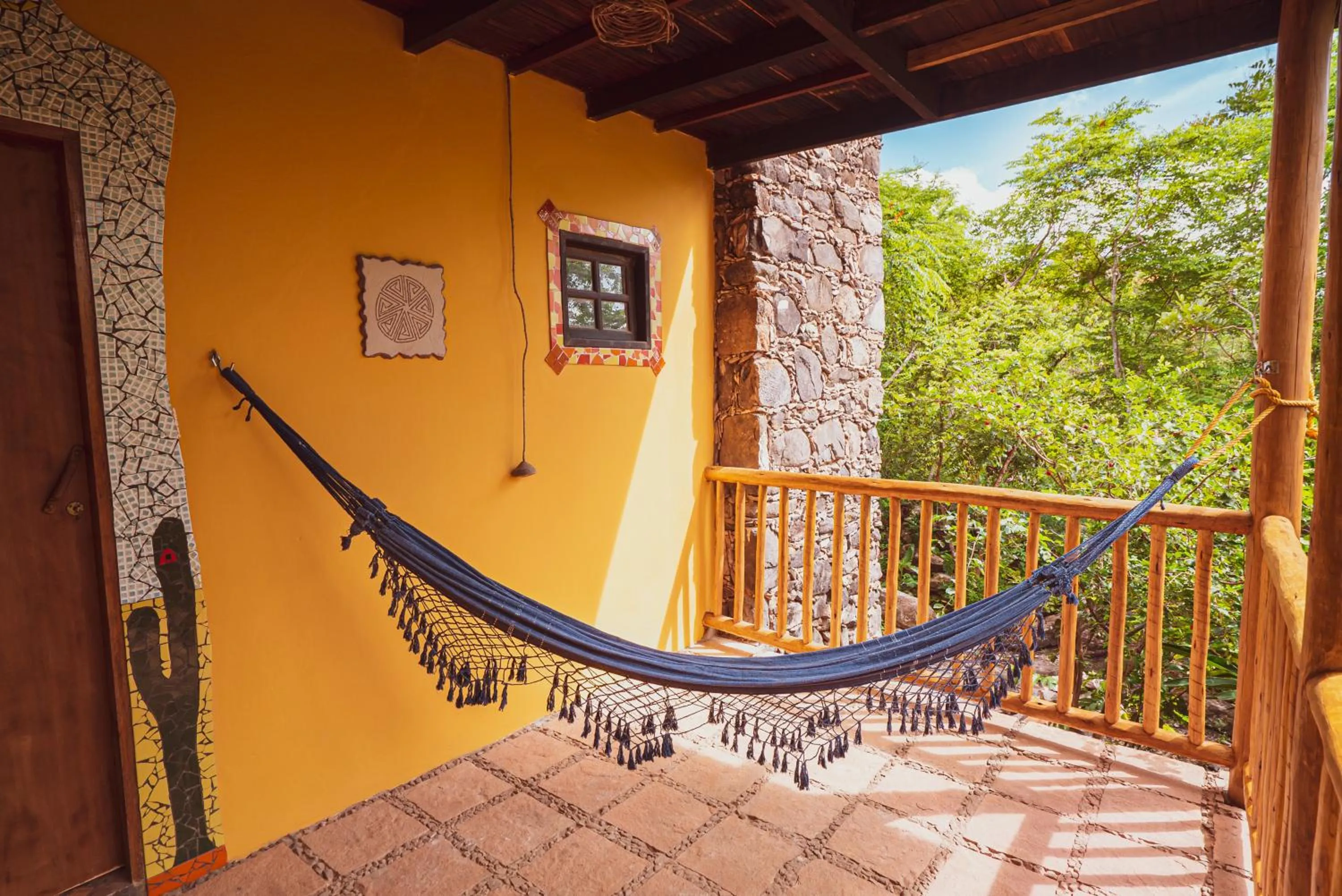 Patio in Pousada Alto do Cajueiro