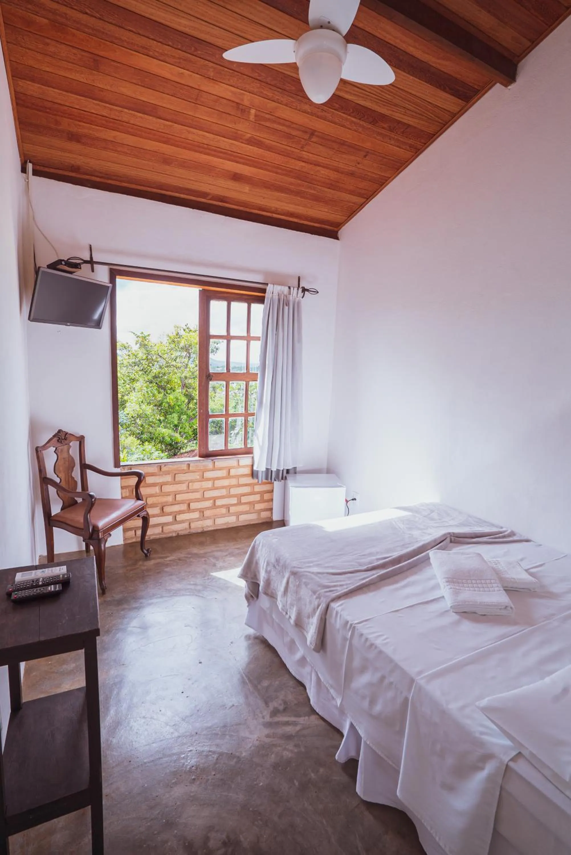 Bedroom, Bed in Pousada Alto do Cajueiro