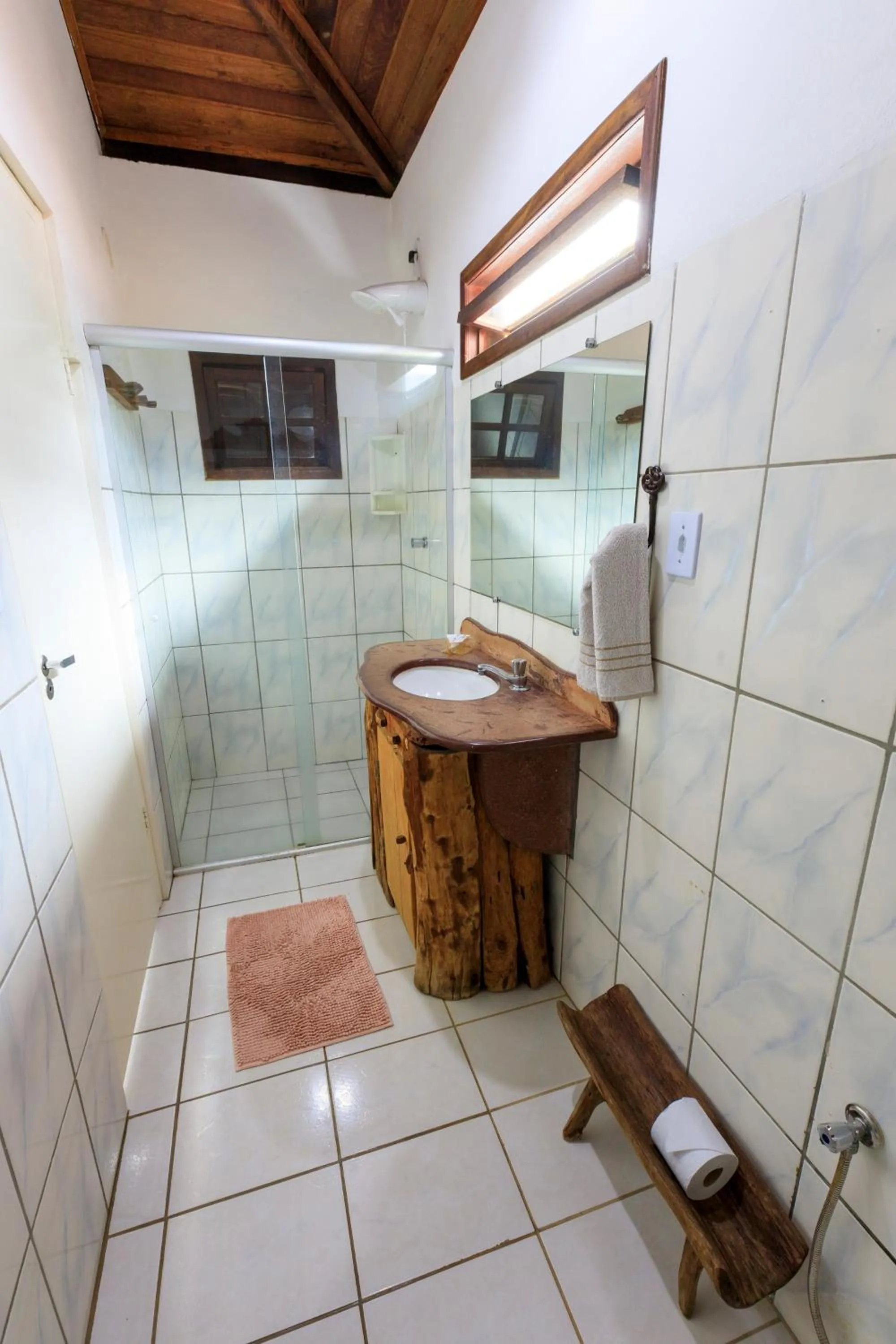 Shower in Pousada Alto do Cajueiro