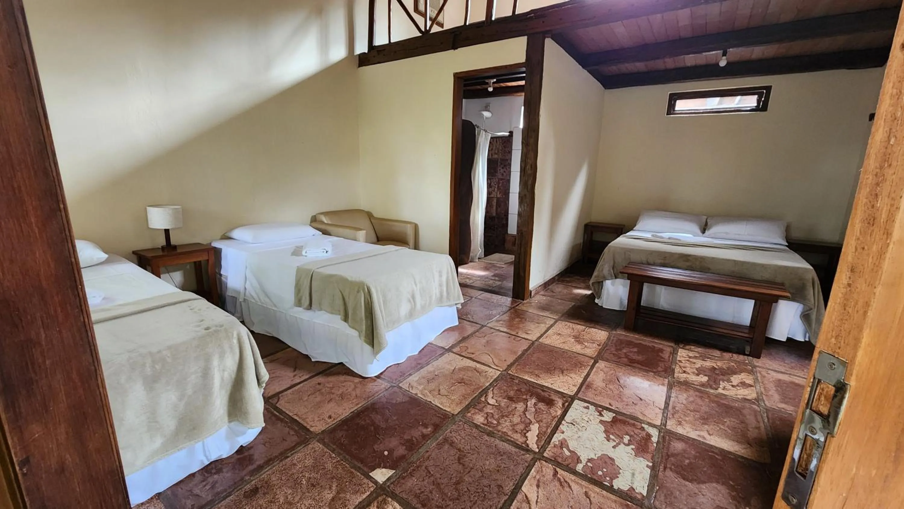 Photo of the whole room, Bed in Pousada Alto do Cajueiro