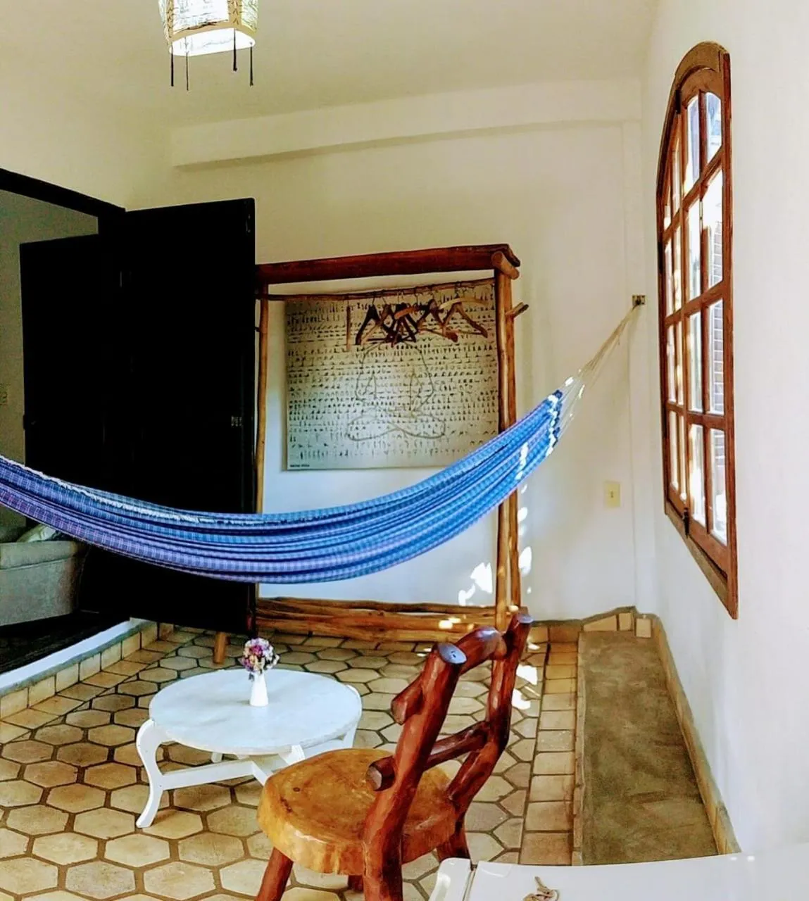 Balcony/Terrace in Pousada Alto do Cajueiro