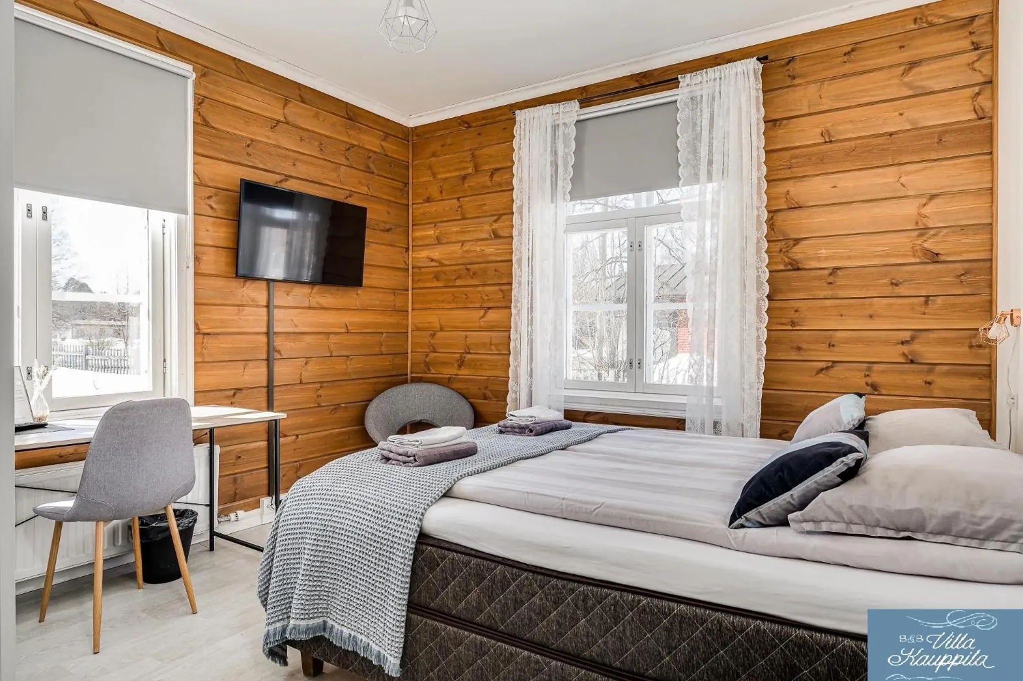 Bedroom, Bed in B&B Villa Kauppila