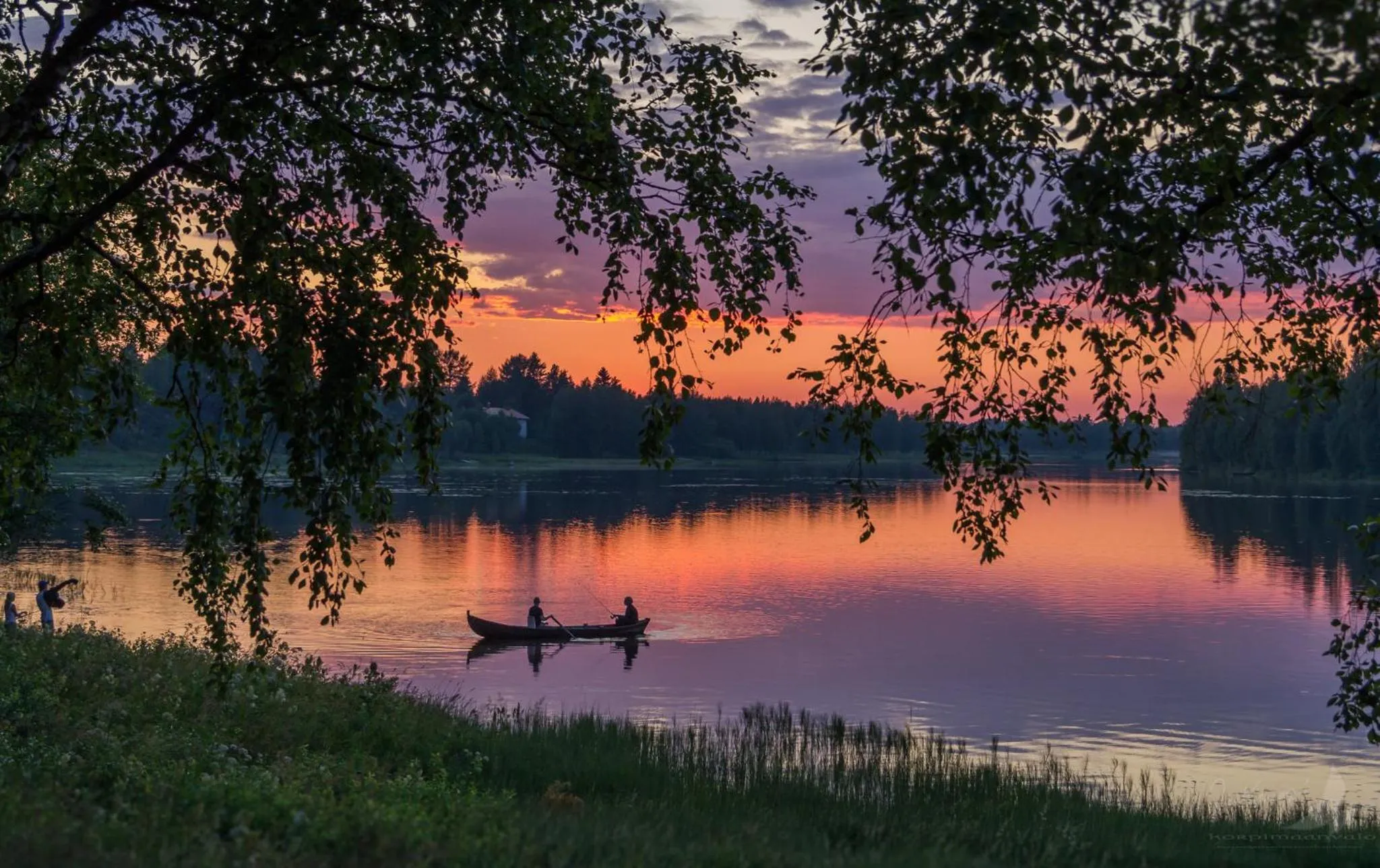Natural landscape in B&B Villa Kauppila