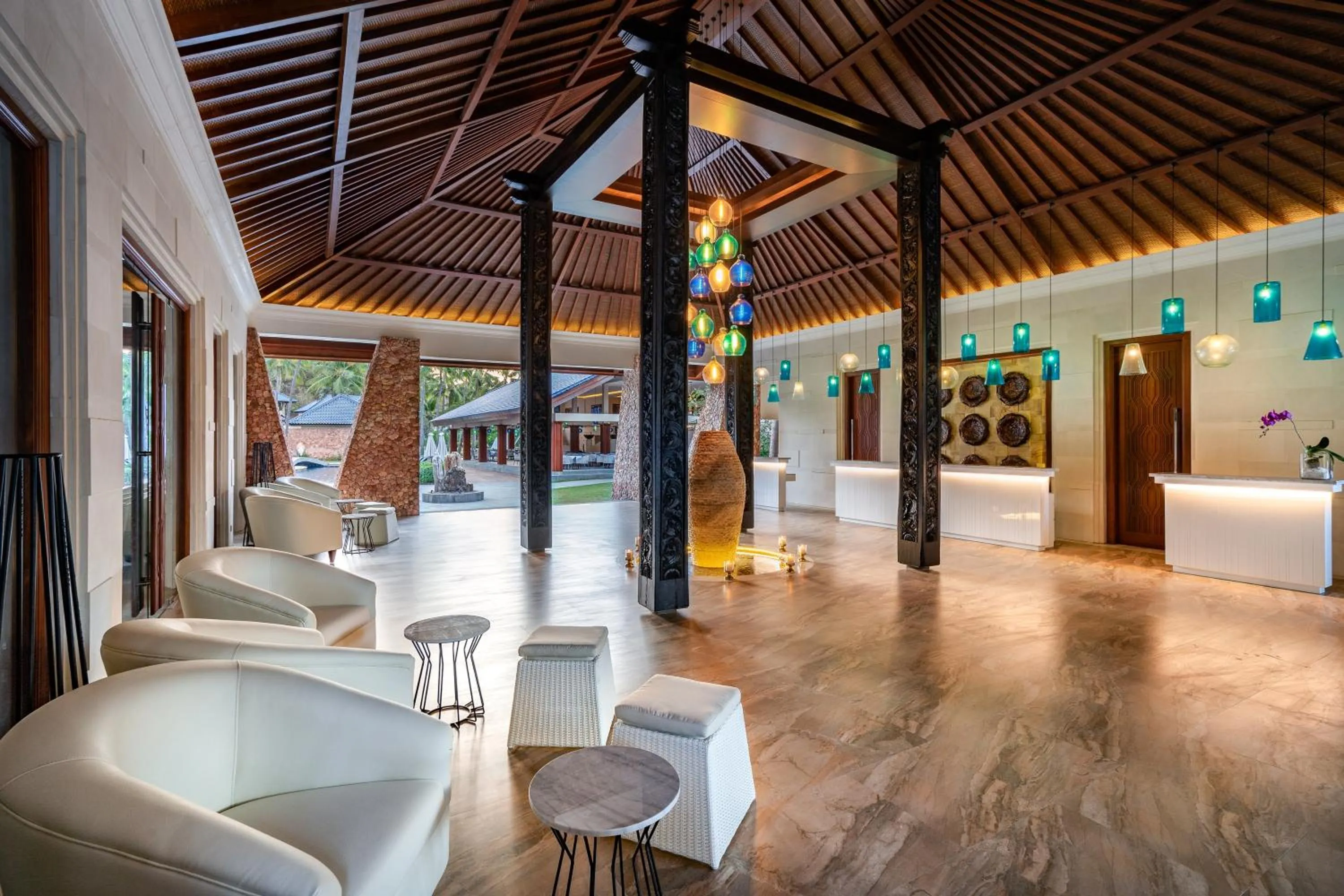 Lobby or reception in Sundancer Residences and Villas Lombok