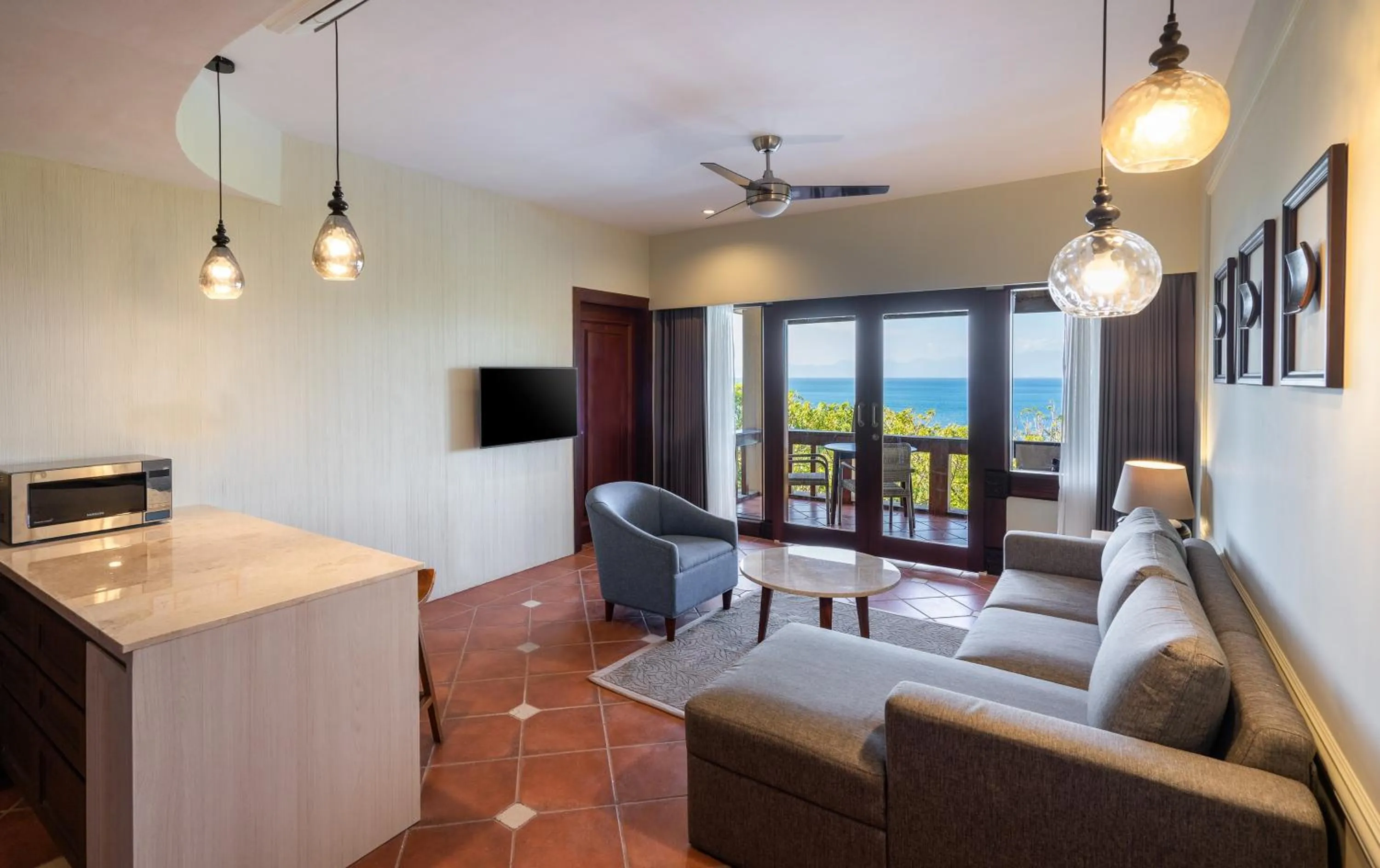 Living room in Sundancer Residences and Villas Lombok