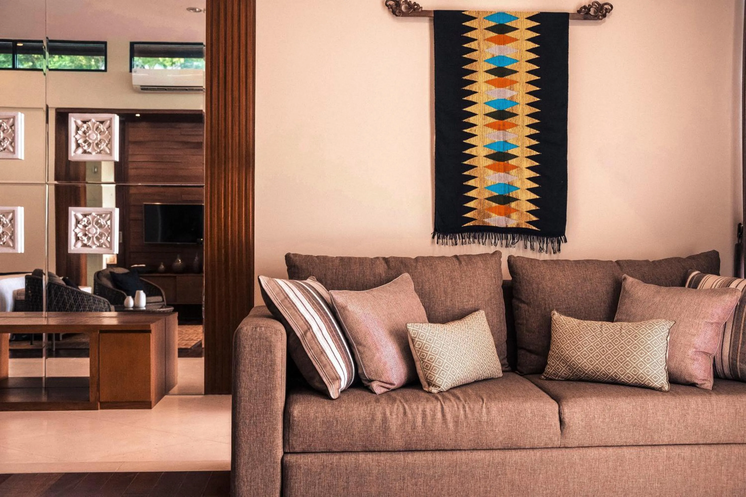 Living room in Sundancer Residences and Villas Lombok