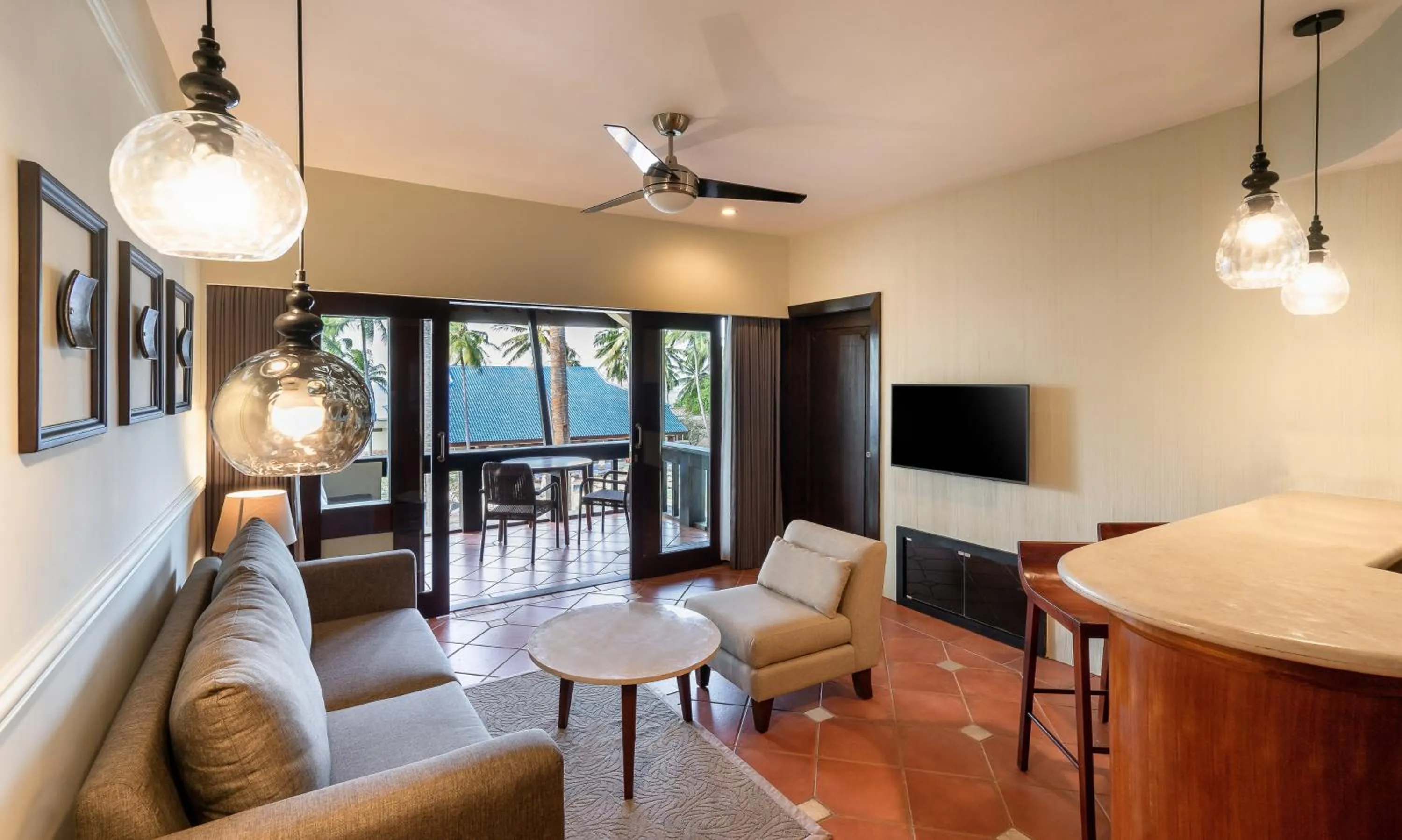 Living room in Sundancer Residences and Villas Lombok