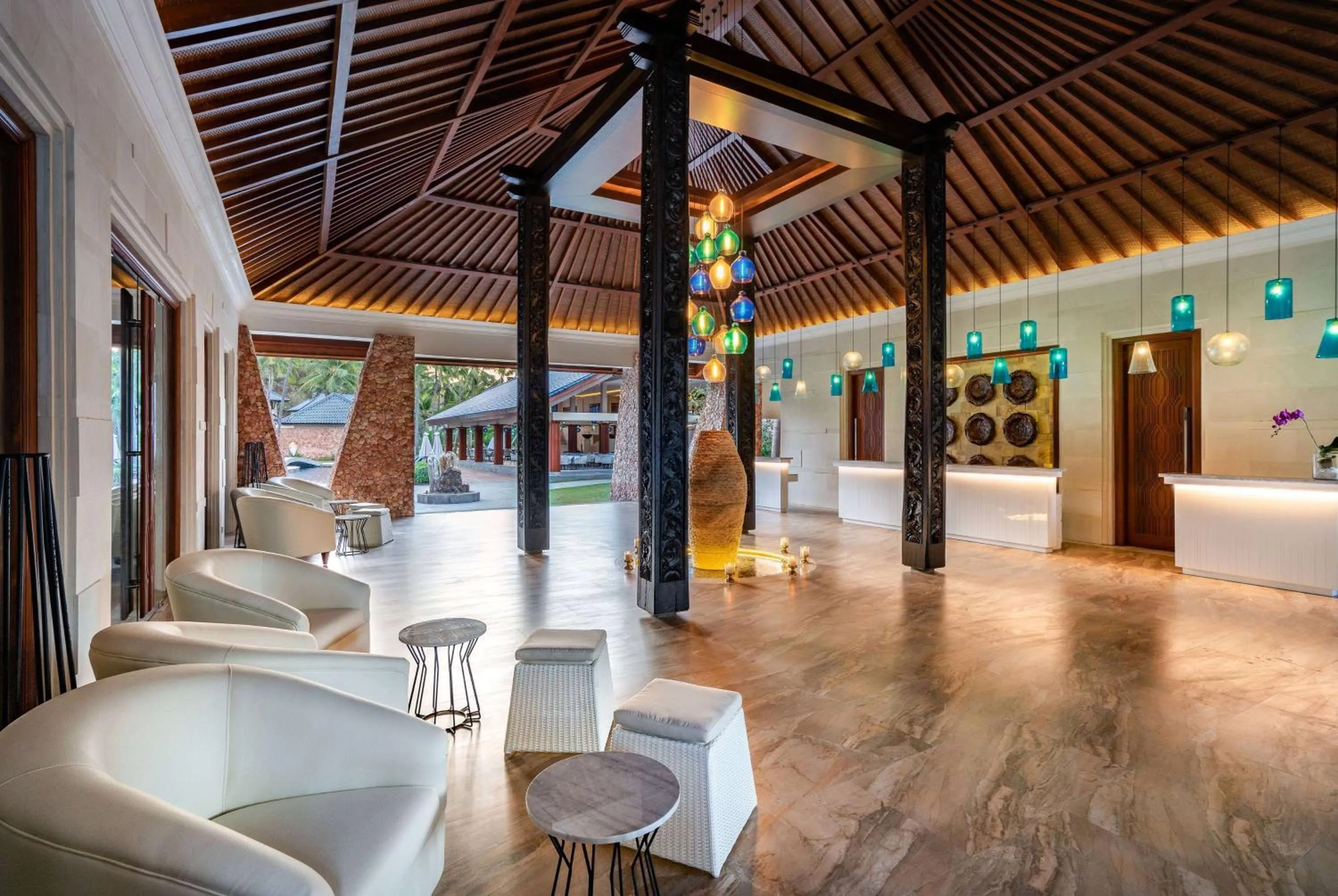 Lobby or reception in Sundancer Residences and Villas Lombok