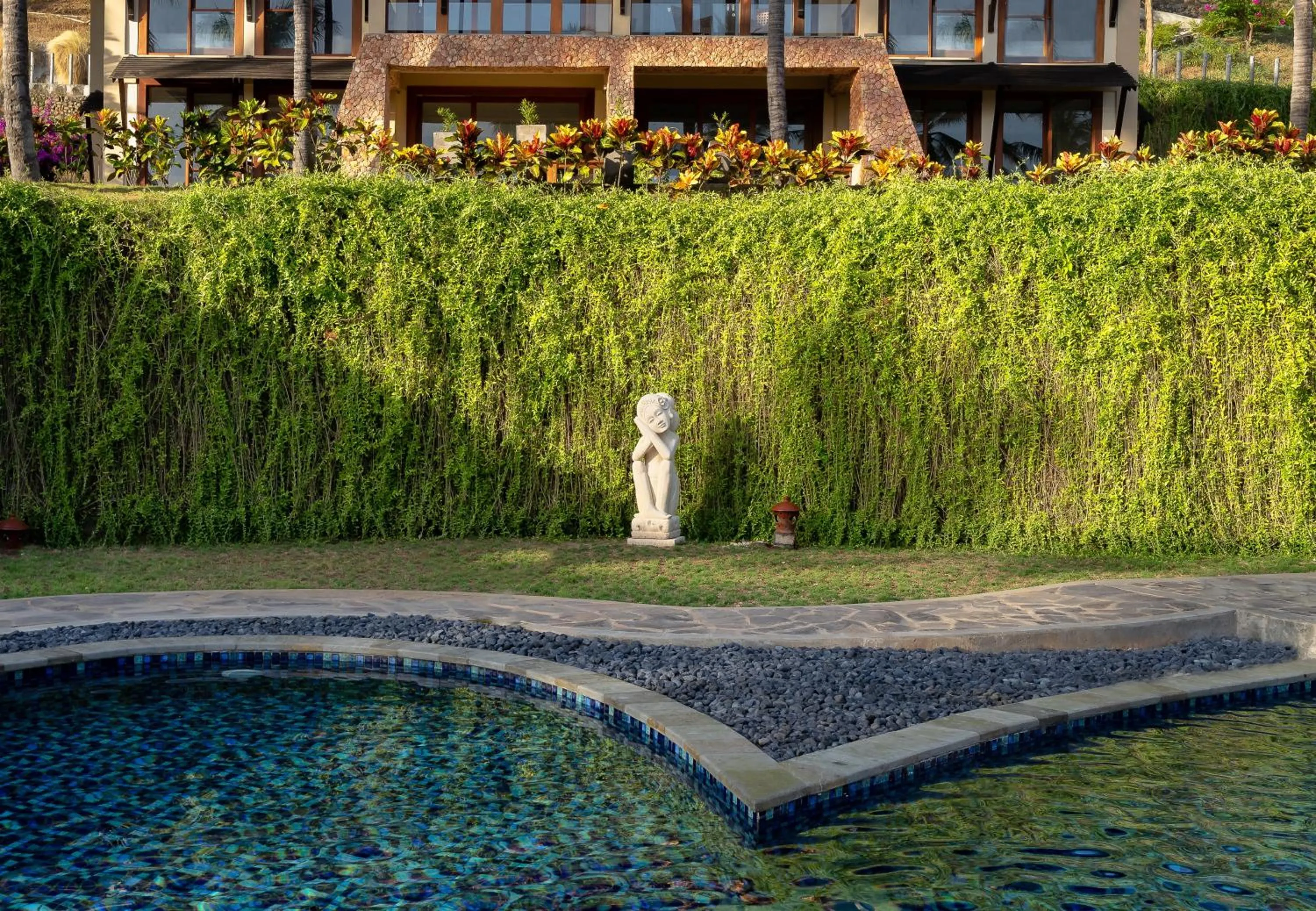Pool view in Sundancer Residences and Villas Lombok