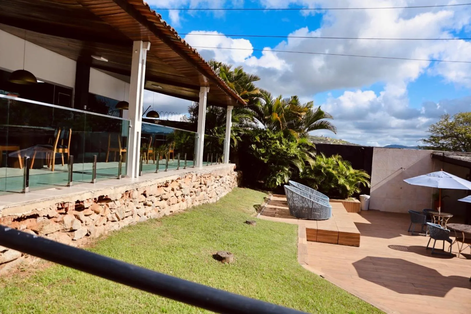 Garden view in Hotel Village Premium Caruaru