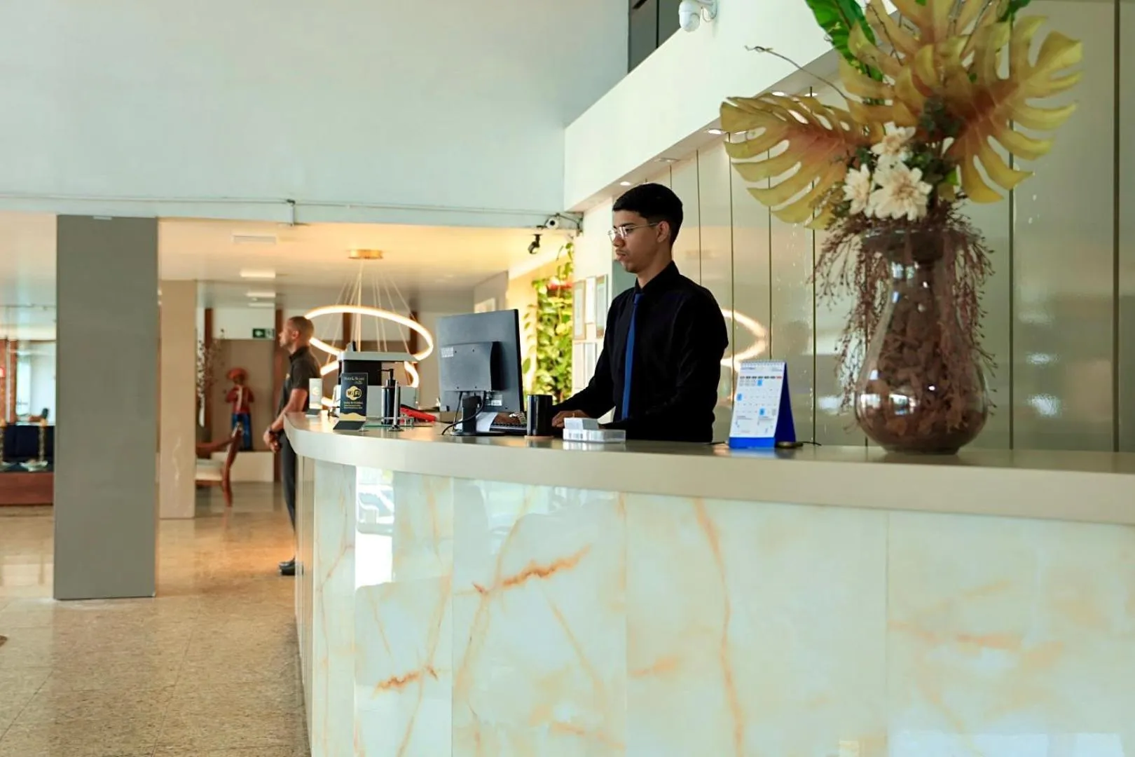Lobby or reception in Hotel Village Premium Caruaru