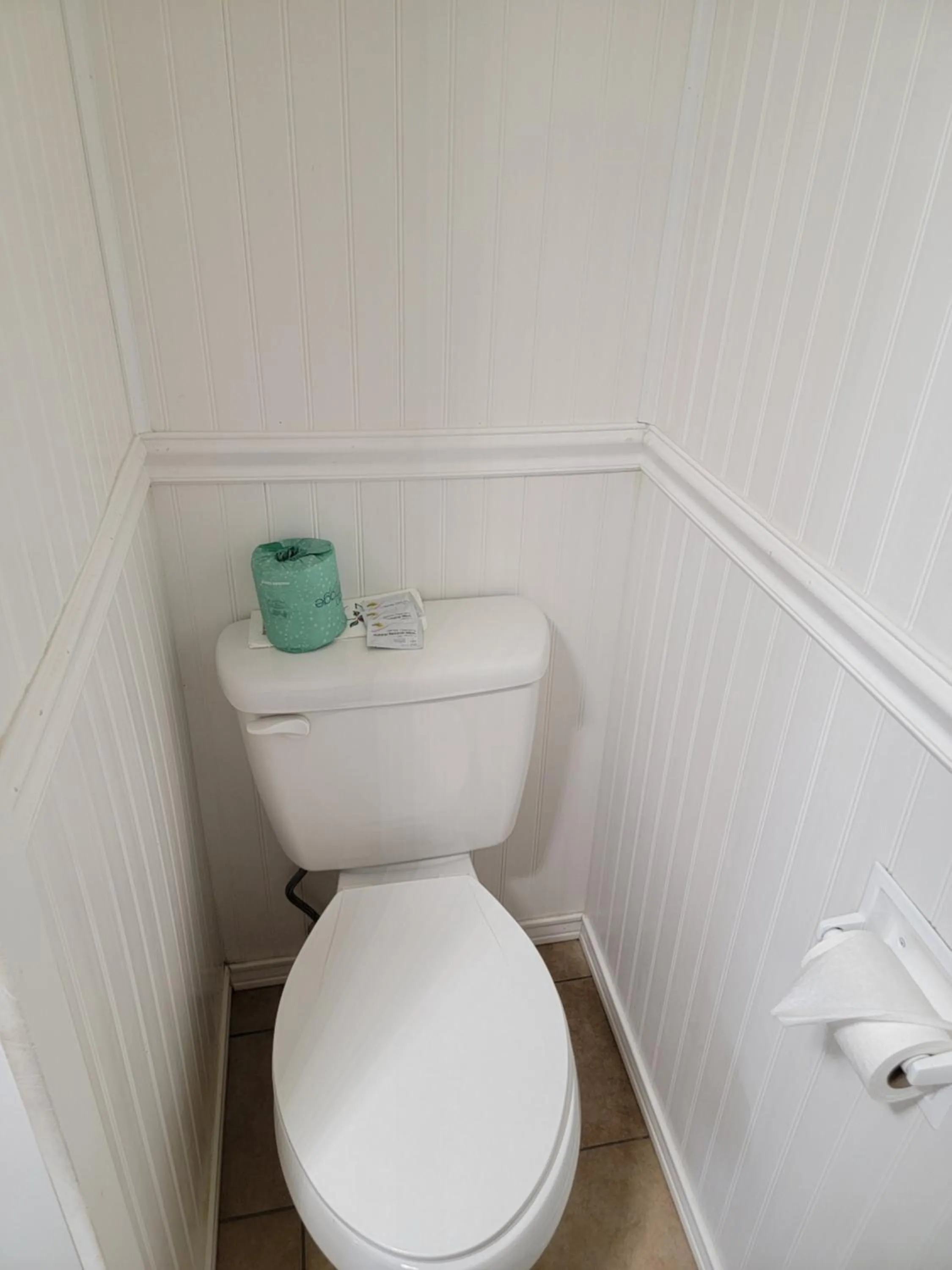 Toilet in Tides Motel - Hampton Beach