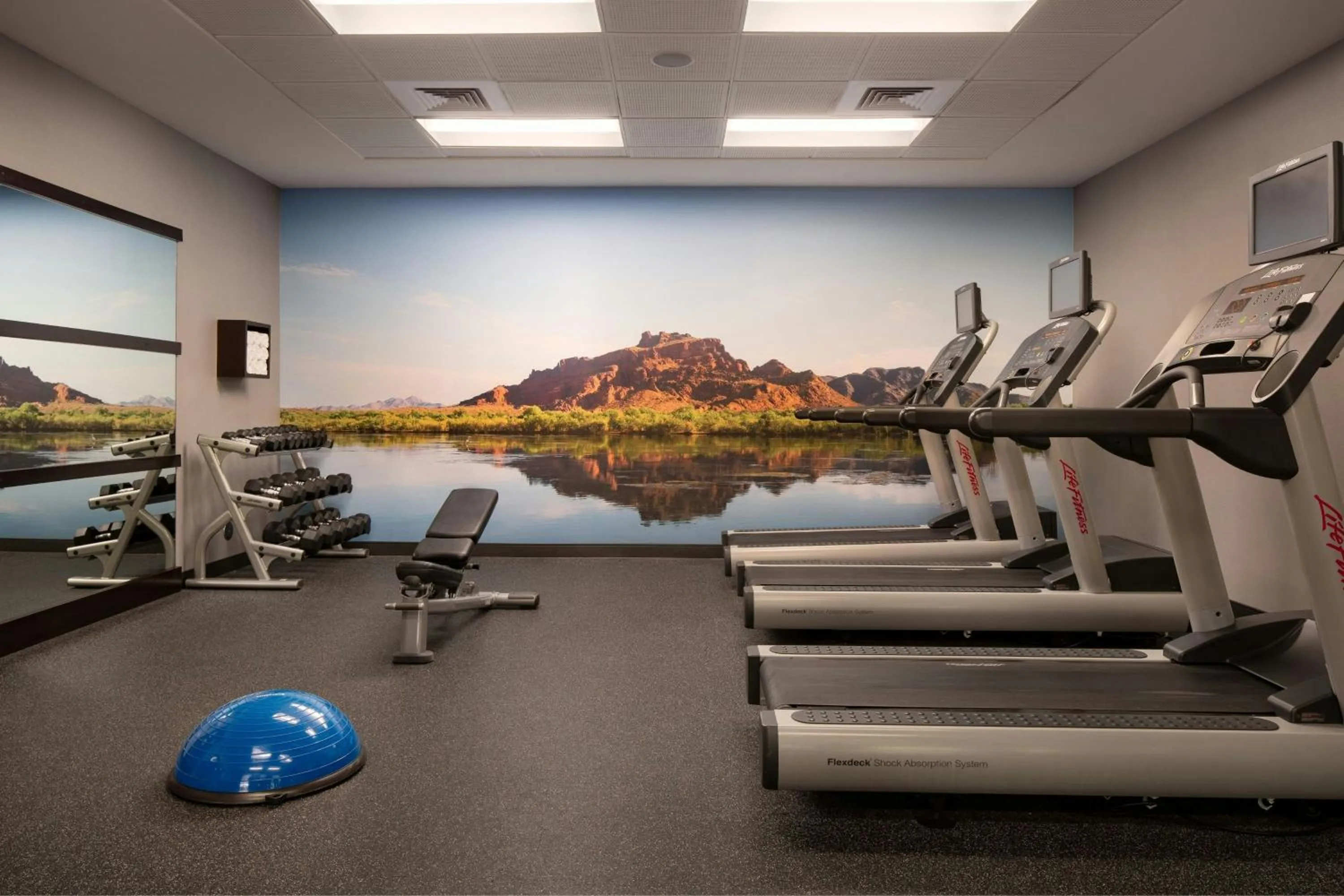 Fitness centre/facilities in Courtyard by Marriott Scottsdale Salt River