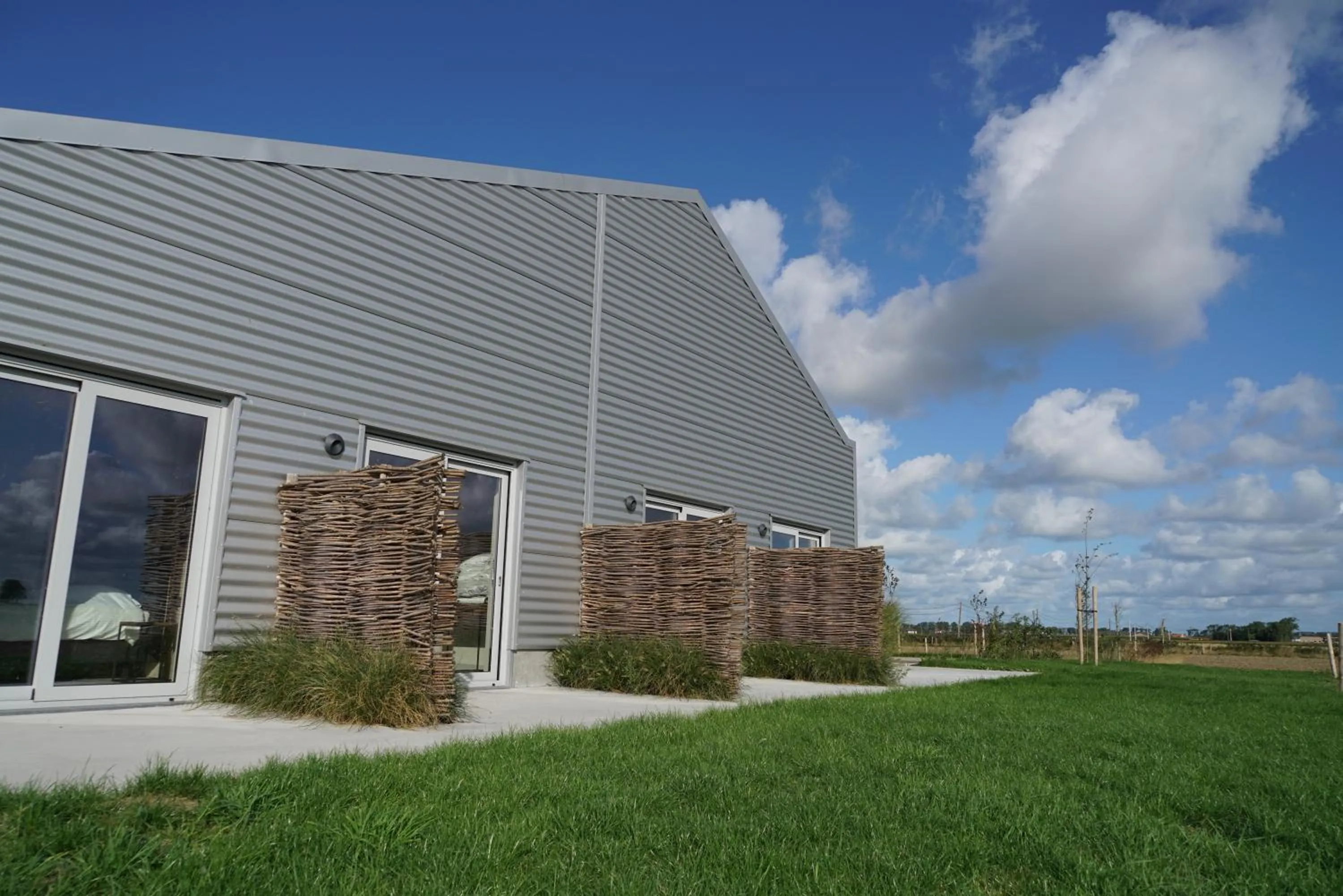 Natural landscape in B&B Ten Doele