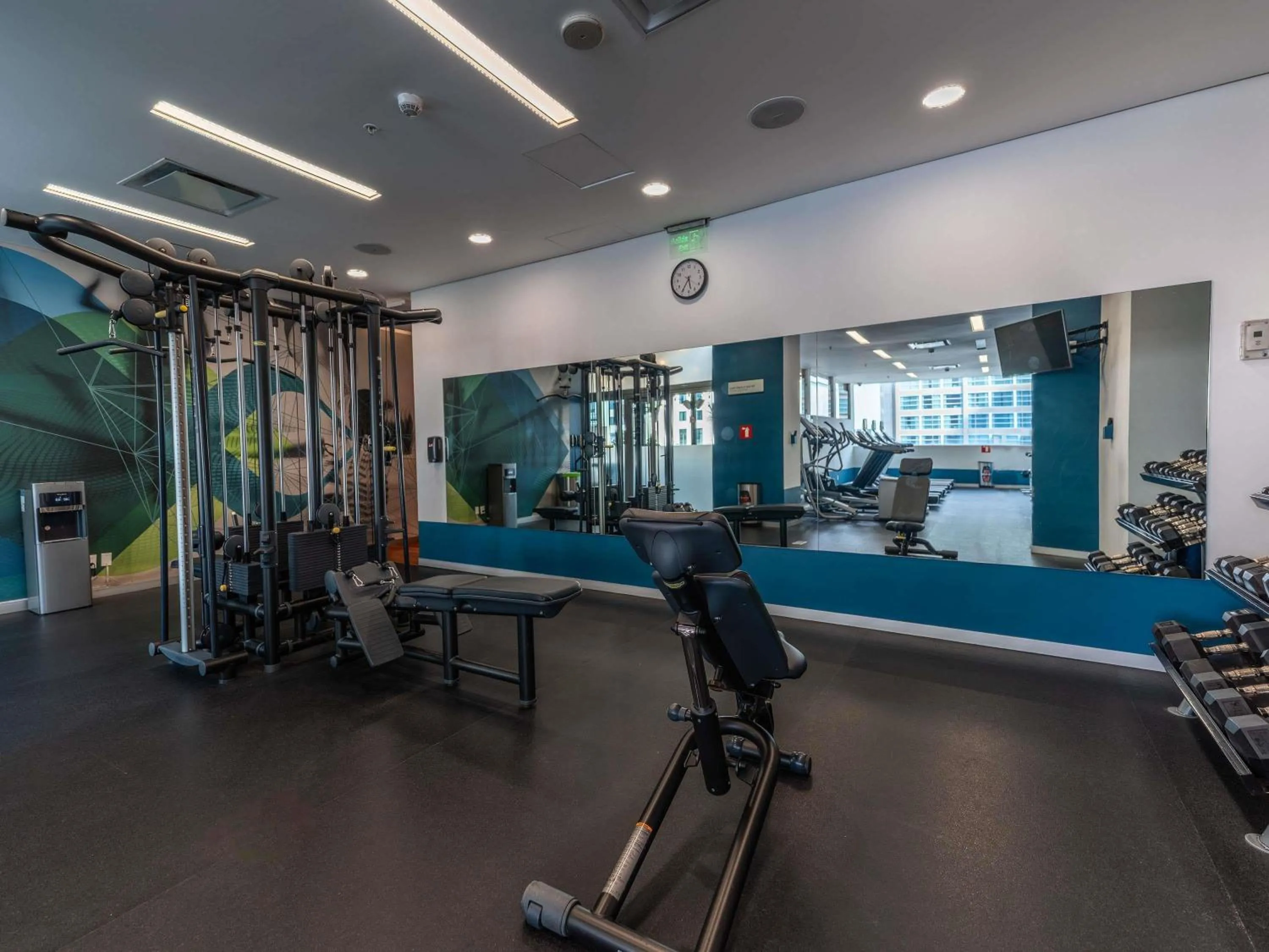 Fitness centre/facilities in The Paragon Hotel Mexico Santa Fe By Accor