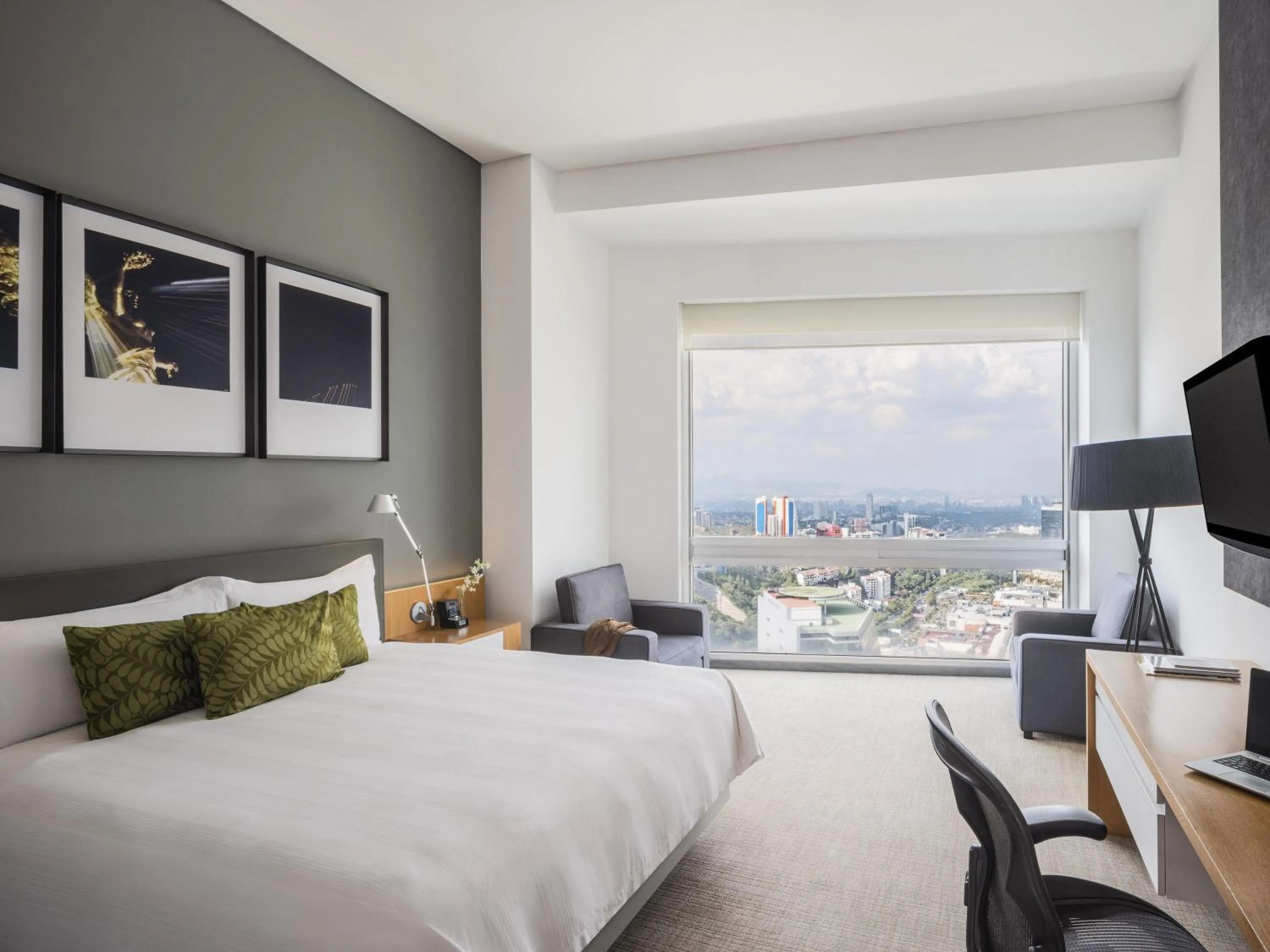 Bedroom, Bed in The Paragon Hotel Mexico Santa Fe By Accor