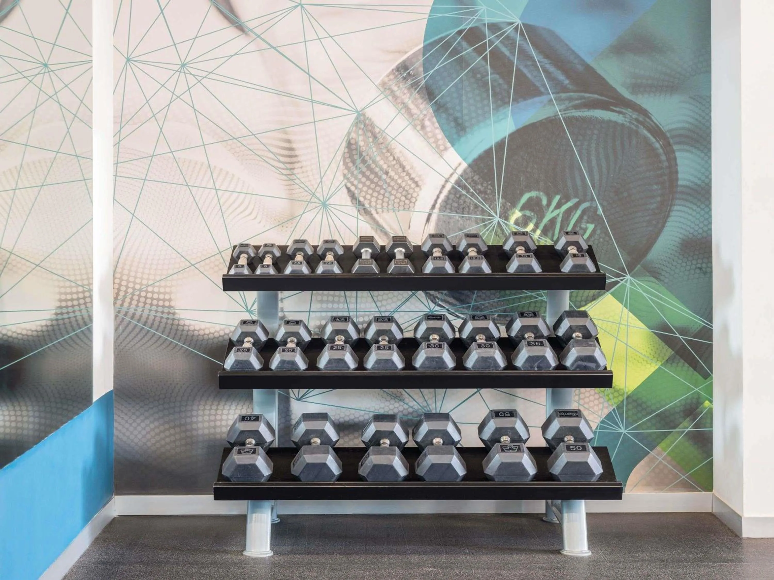 Fitness centre/facilities in The Paragon Hotel Mexico Santa Fe By Accor
