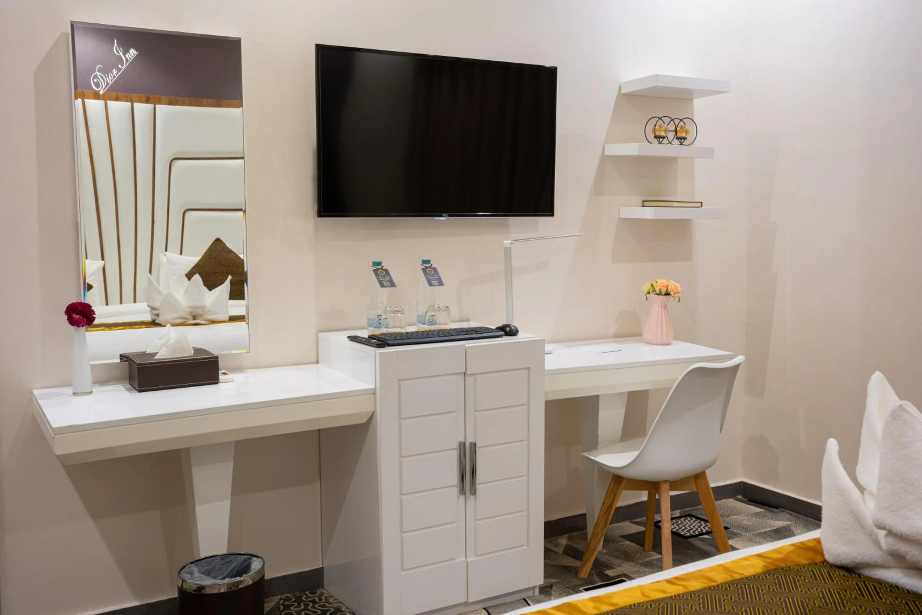 TV and multimedia in Dior Inn serviced apartments