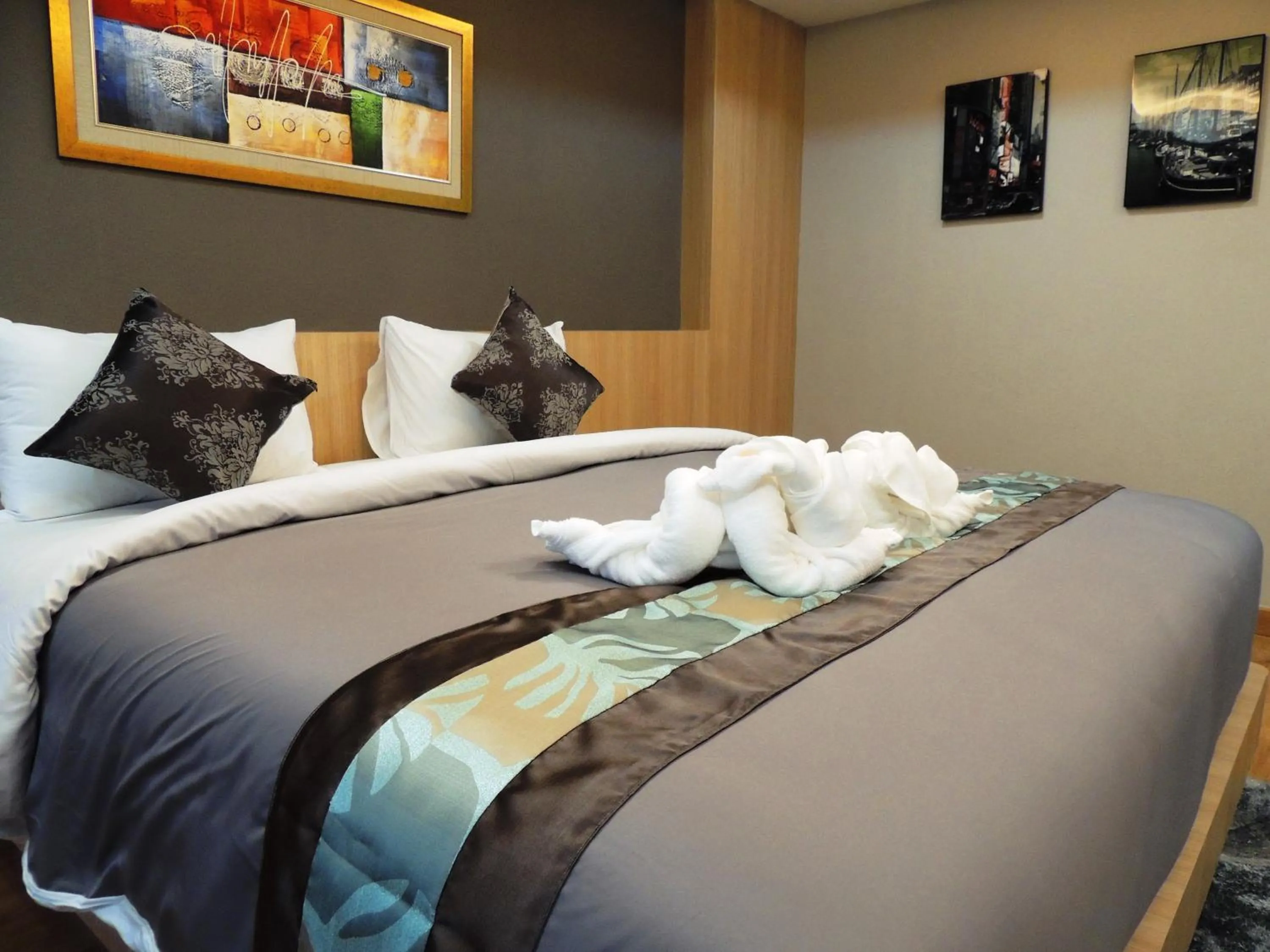 Bed in The U-Time Hotel