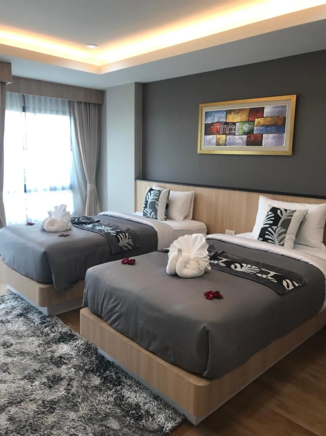 Bed in The U-Time Hotel