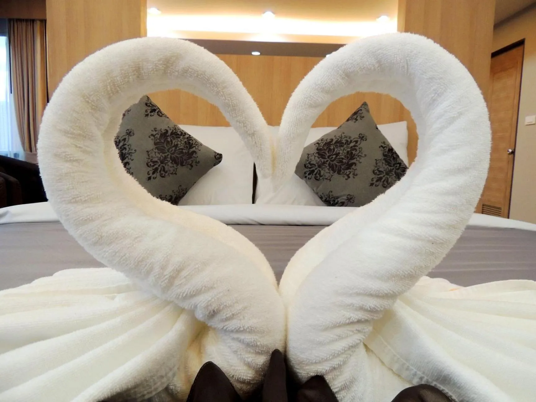 Bed in The U-Time Hotel