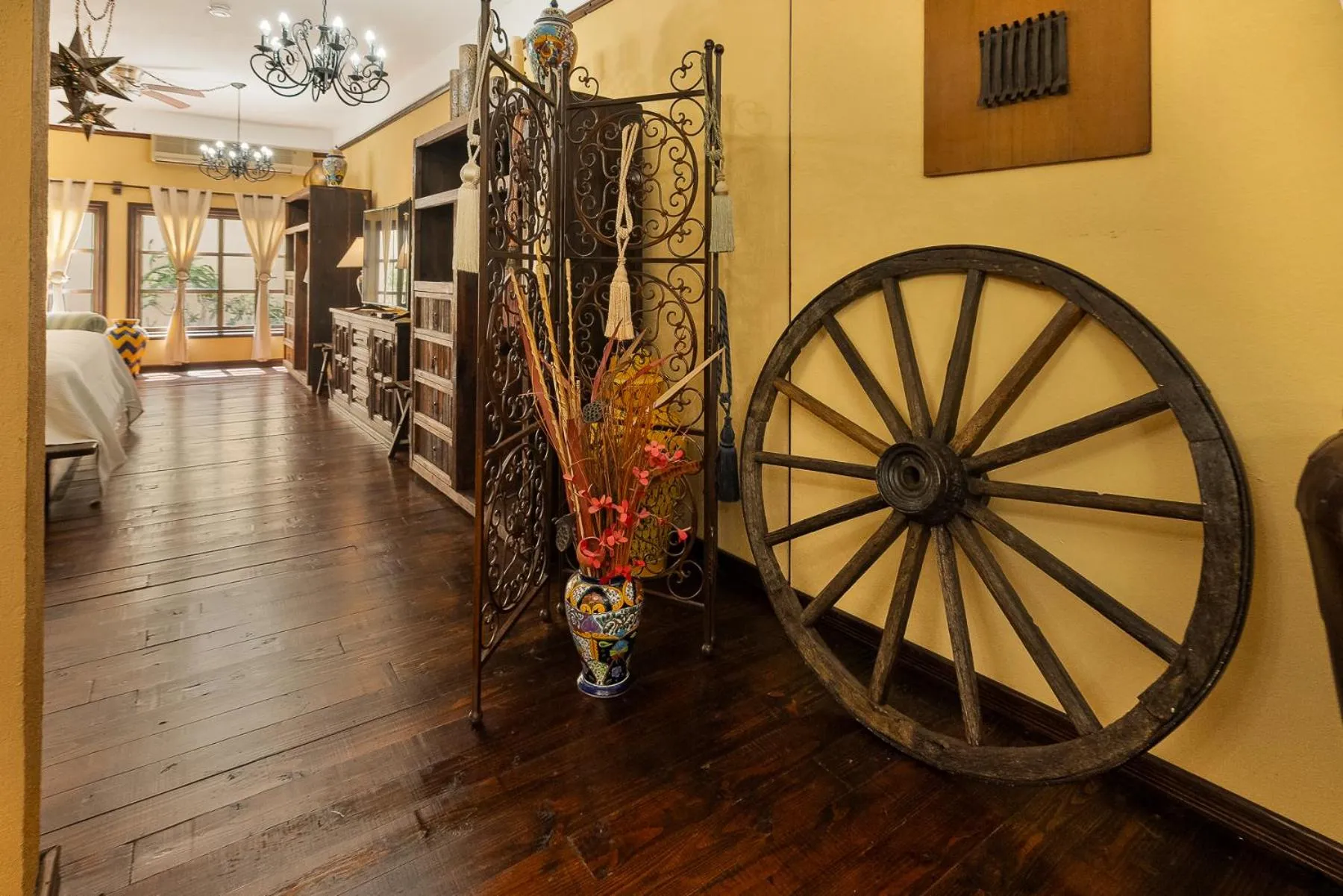 Area and facilities in Posada de las Flores La Paz