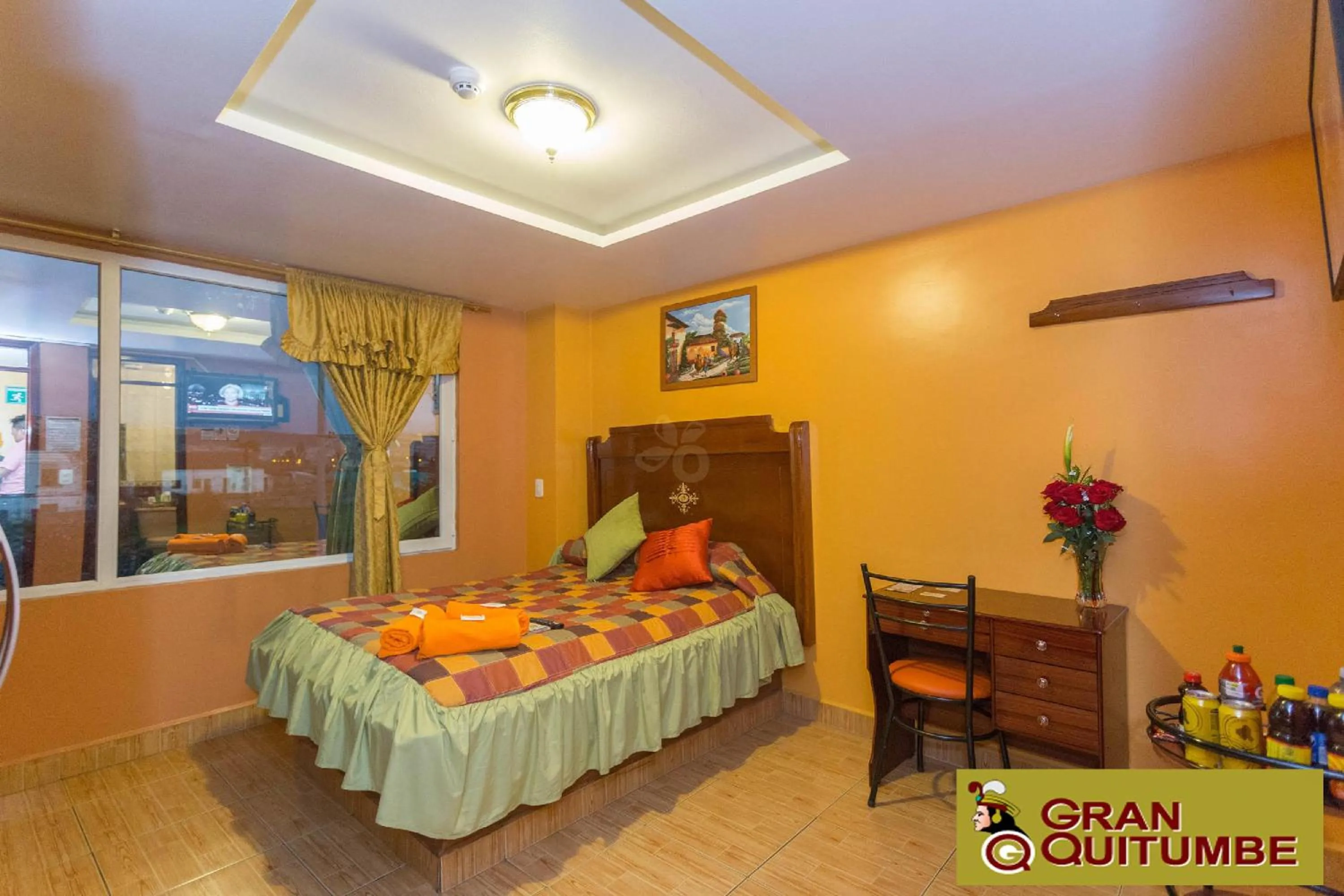 Decorative detail in Hotel Gran Quitumbe