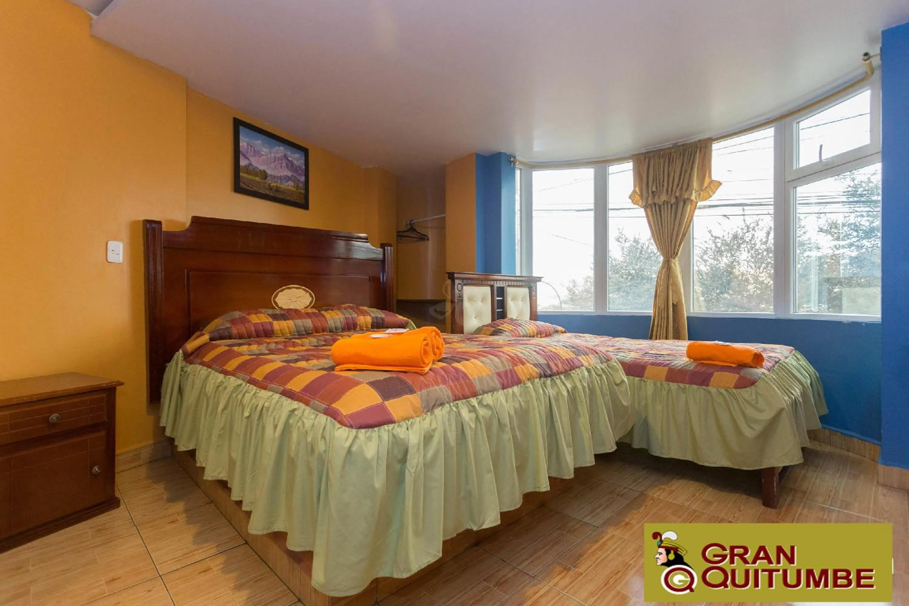 Photo of the whole room, Bed in Hotel Gran Quitumbe