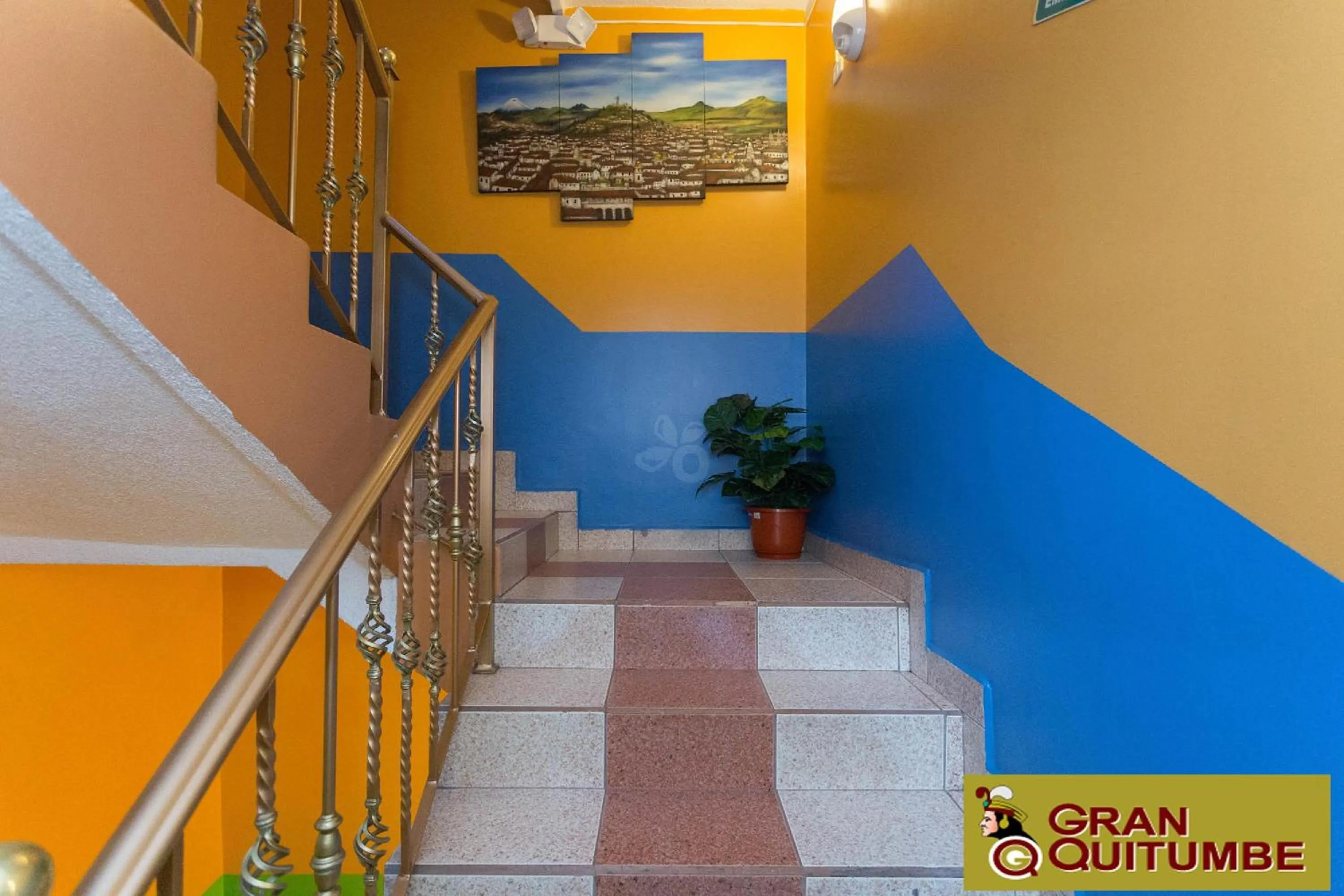 Lobby or reception in Hotel Gran Quitumbe