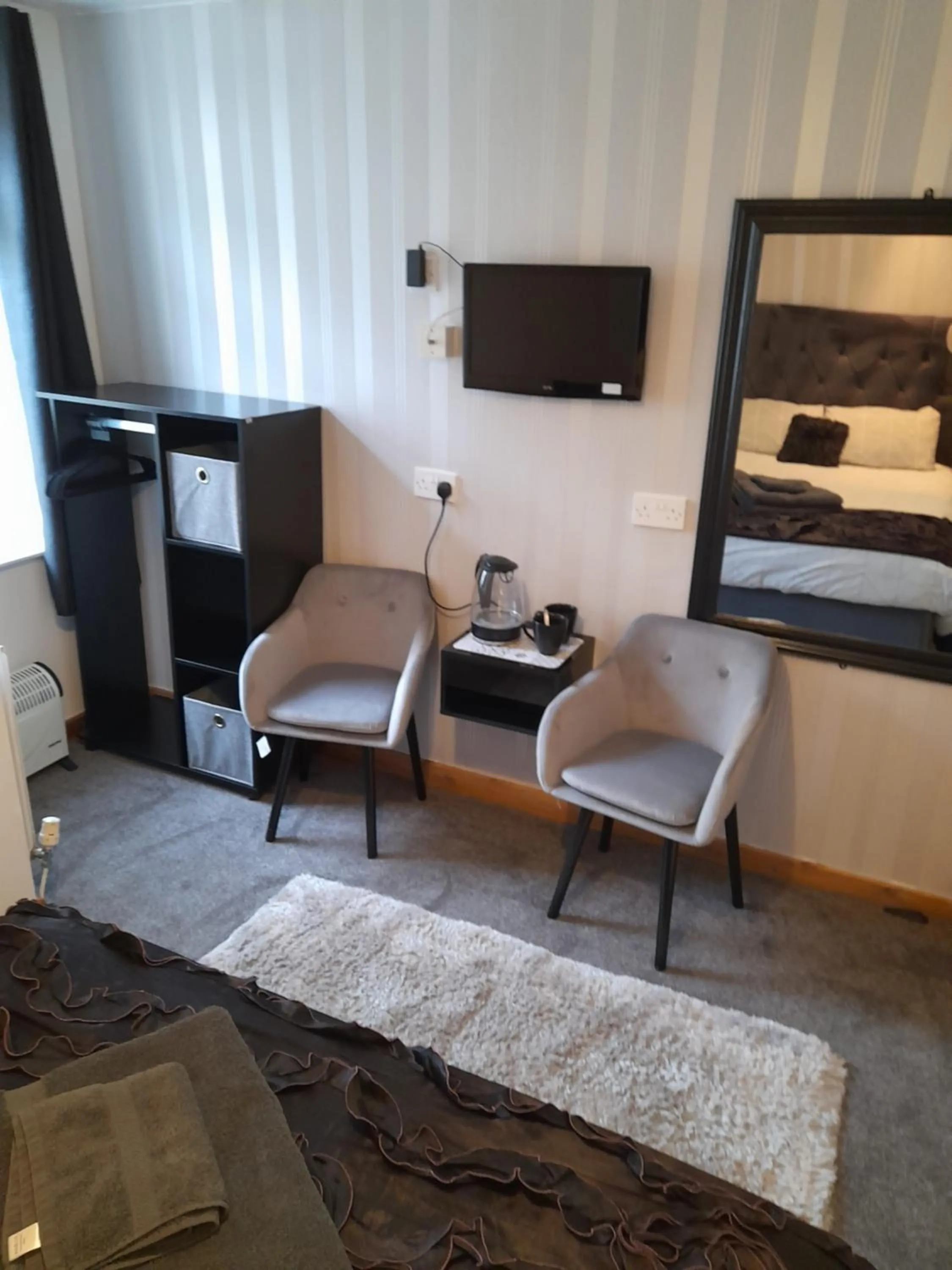 Seating area in The Fame