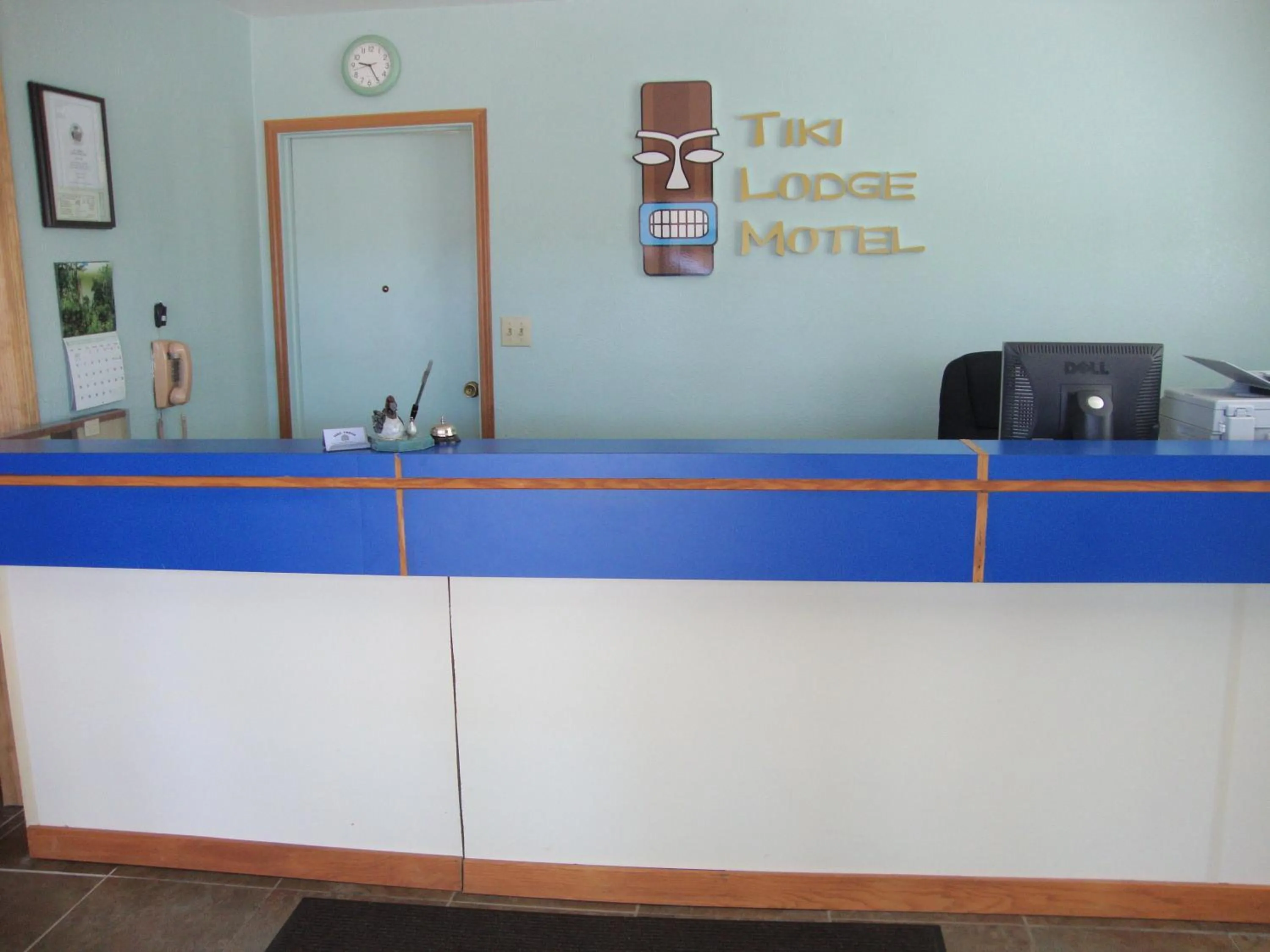 Lobby or reception in Tiki Lodge