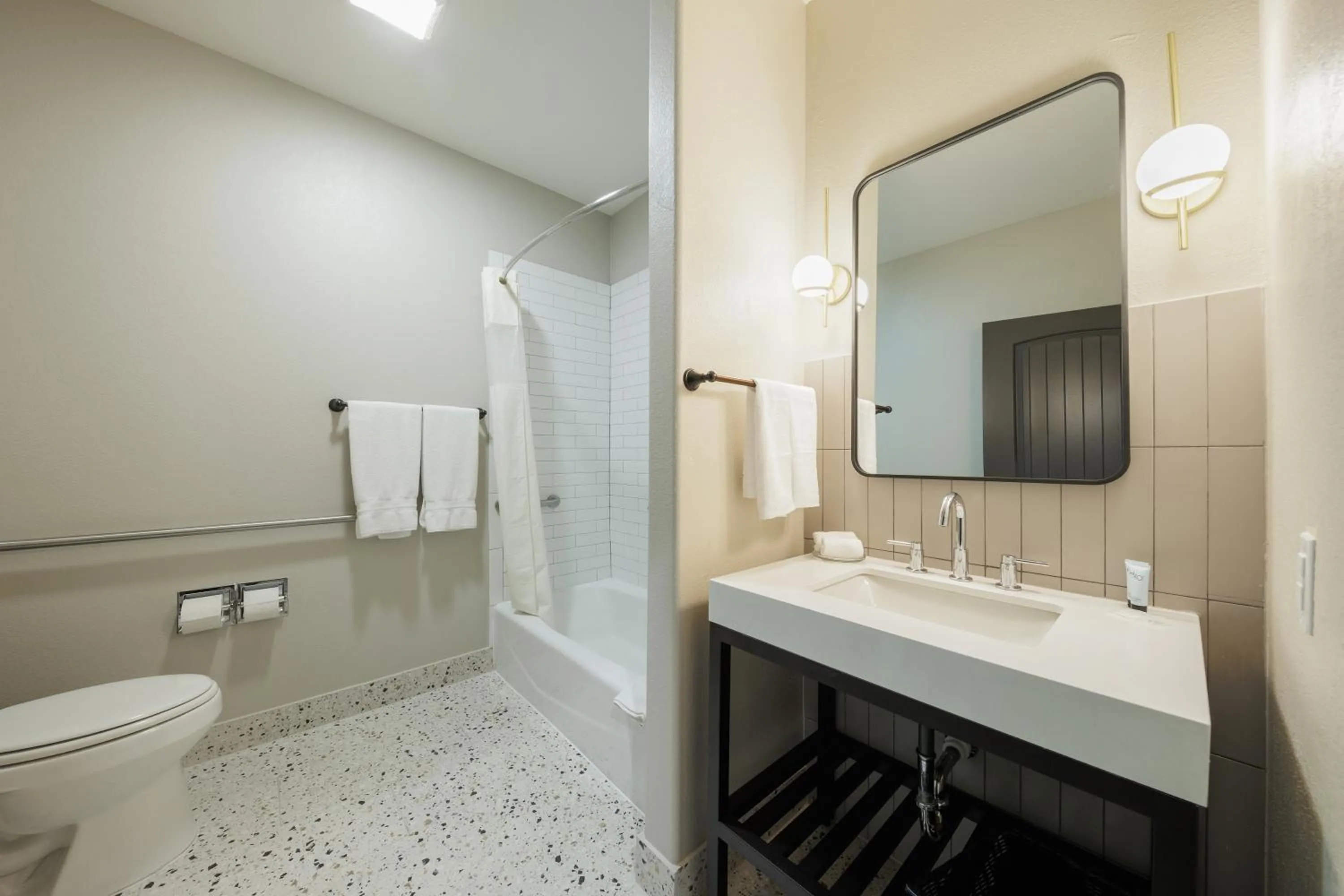 Bathroom in Blanco River Hotel