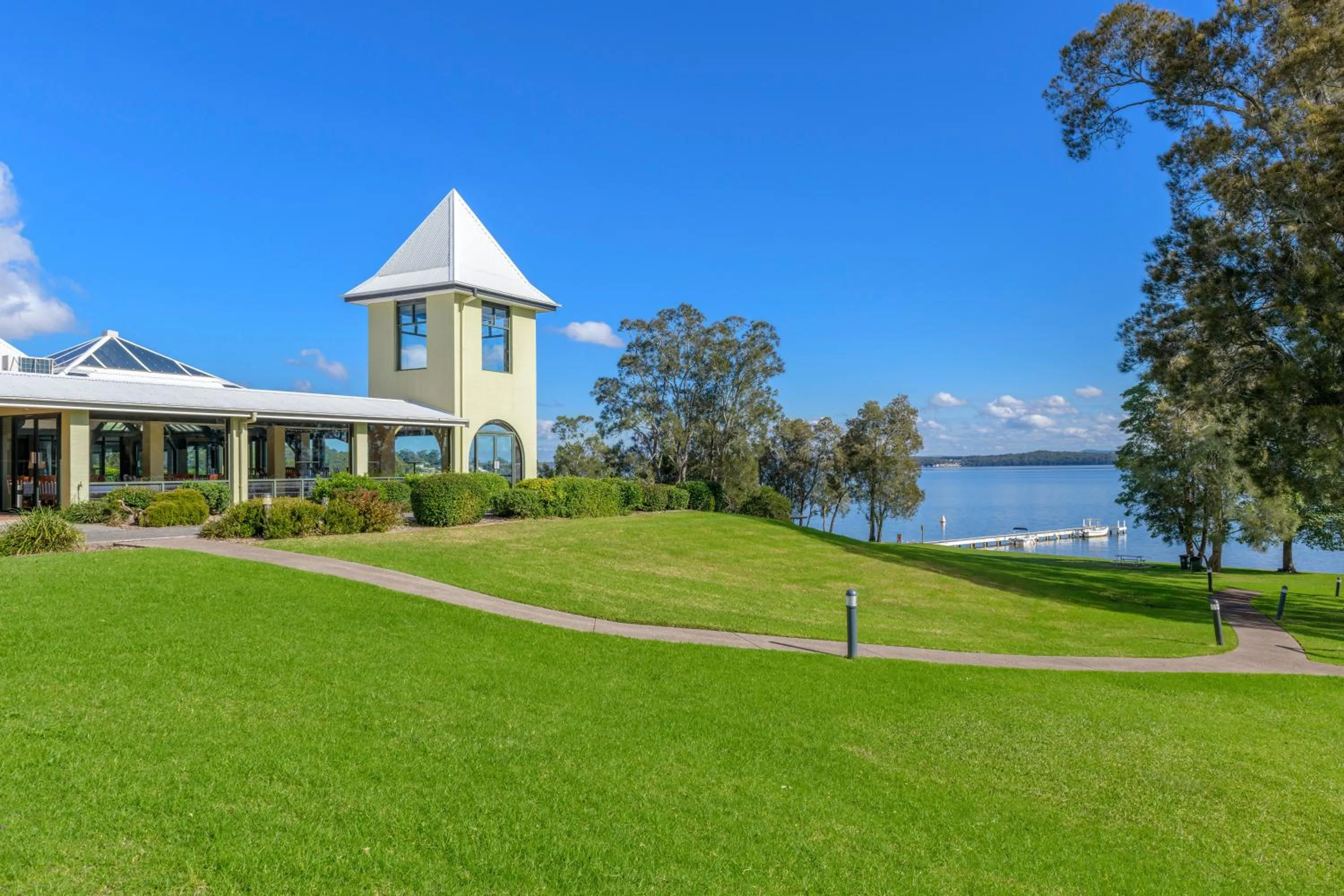 Property building in Stay At Raffertys Resort