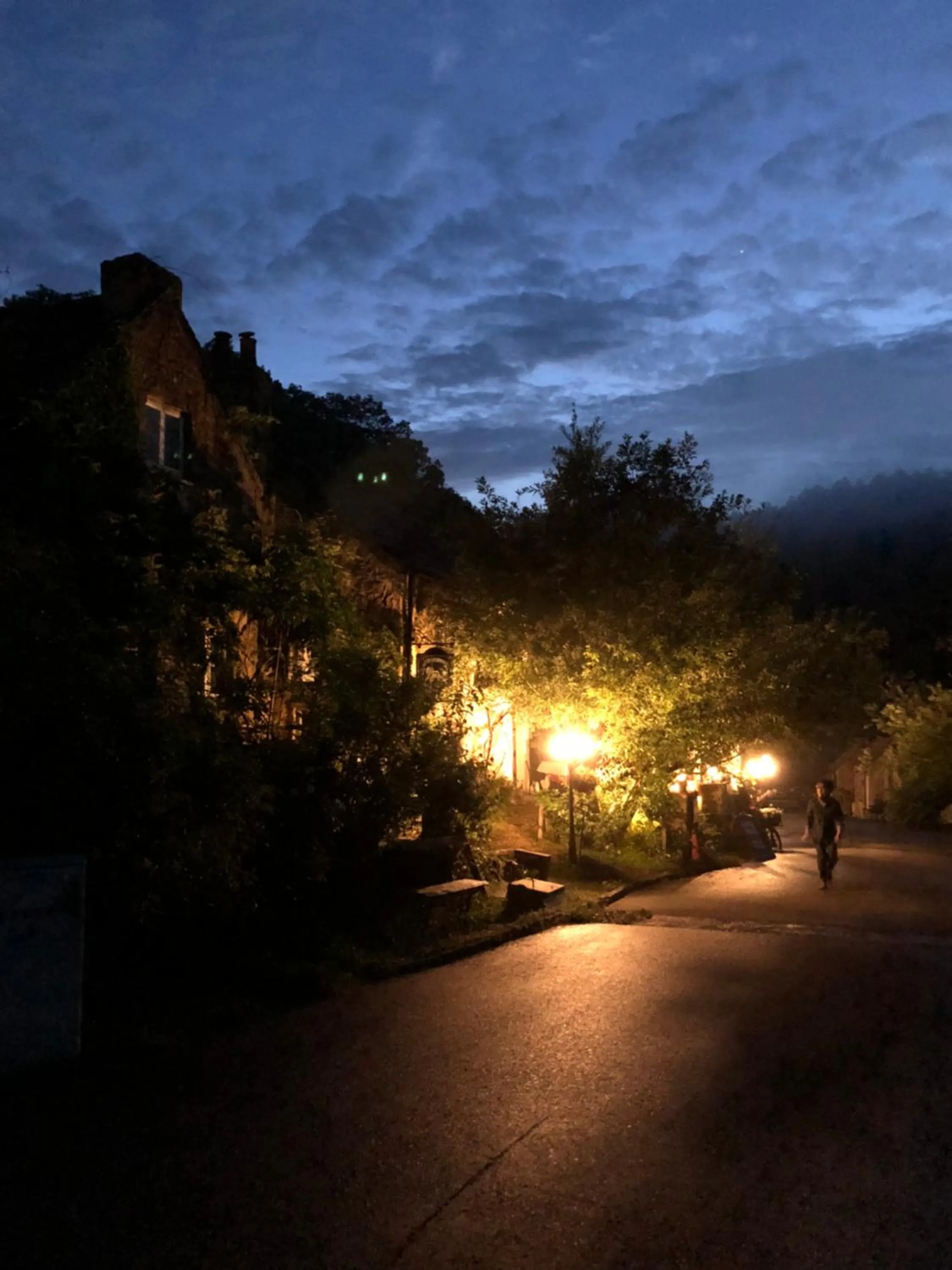 Sunset in Dreamton Village