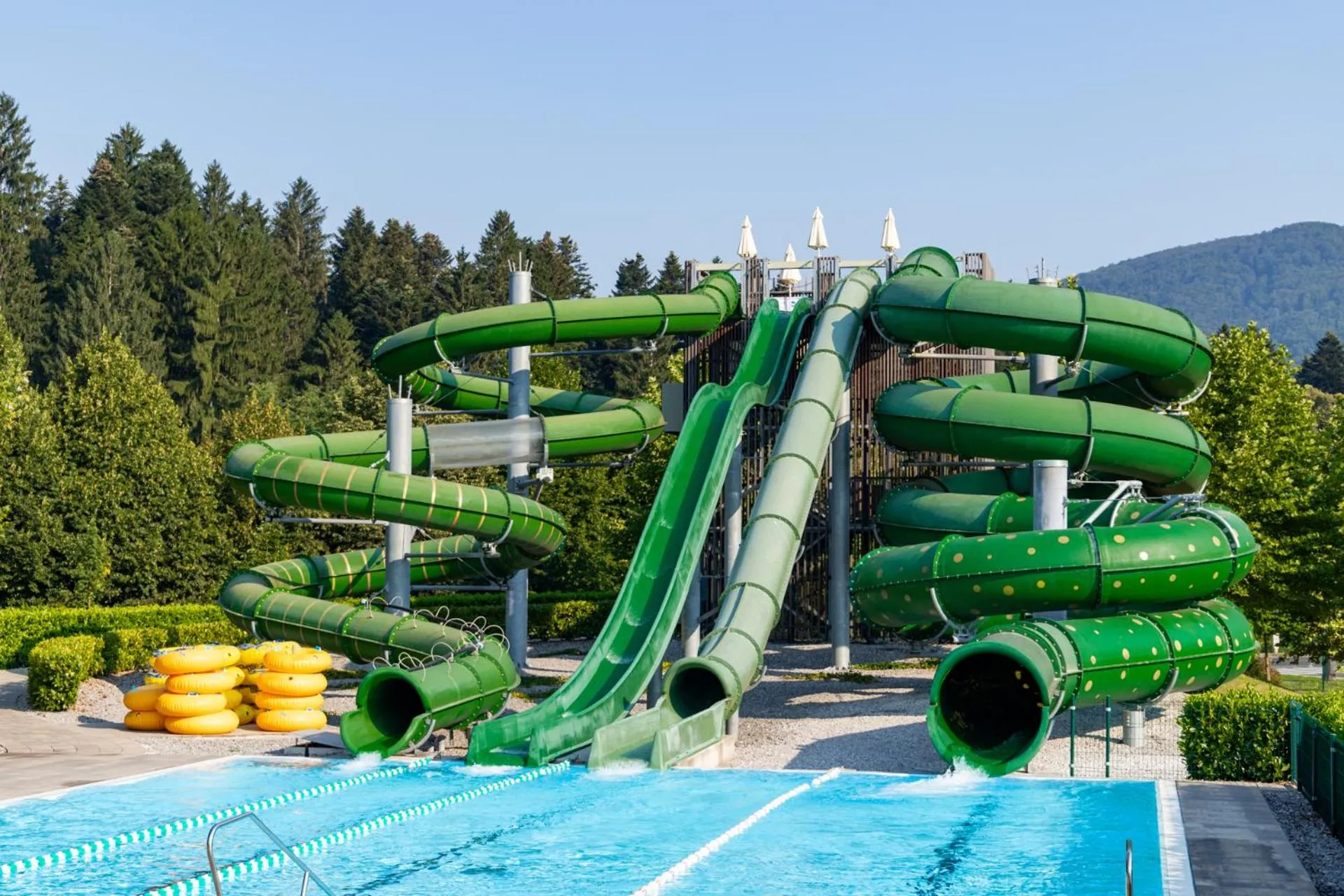 Swimming pool in Hotel Kristal - Terme Krka