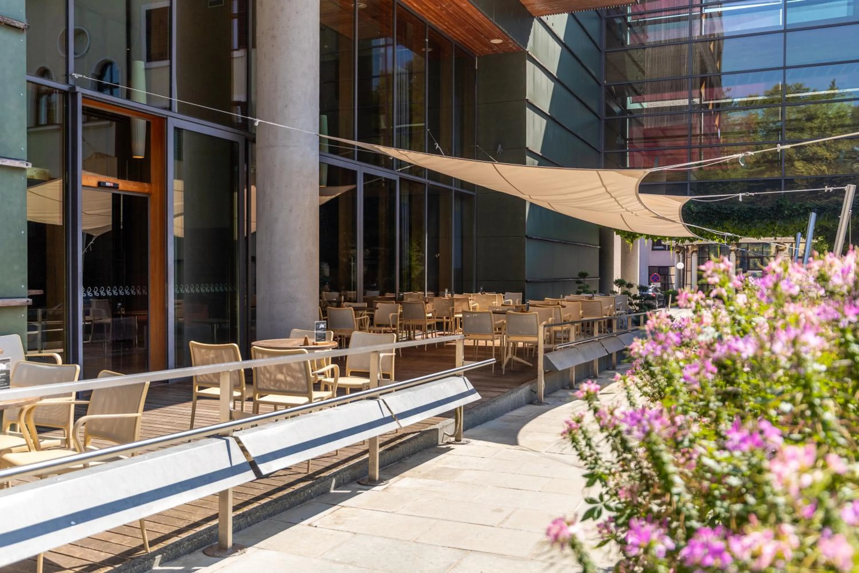 Balcony/Terrace in Hotel Kristal - Terme Krka