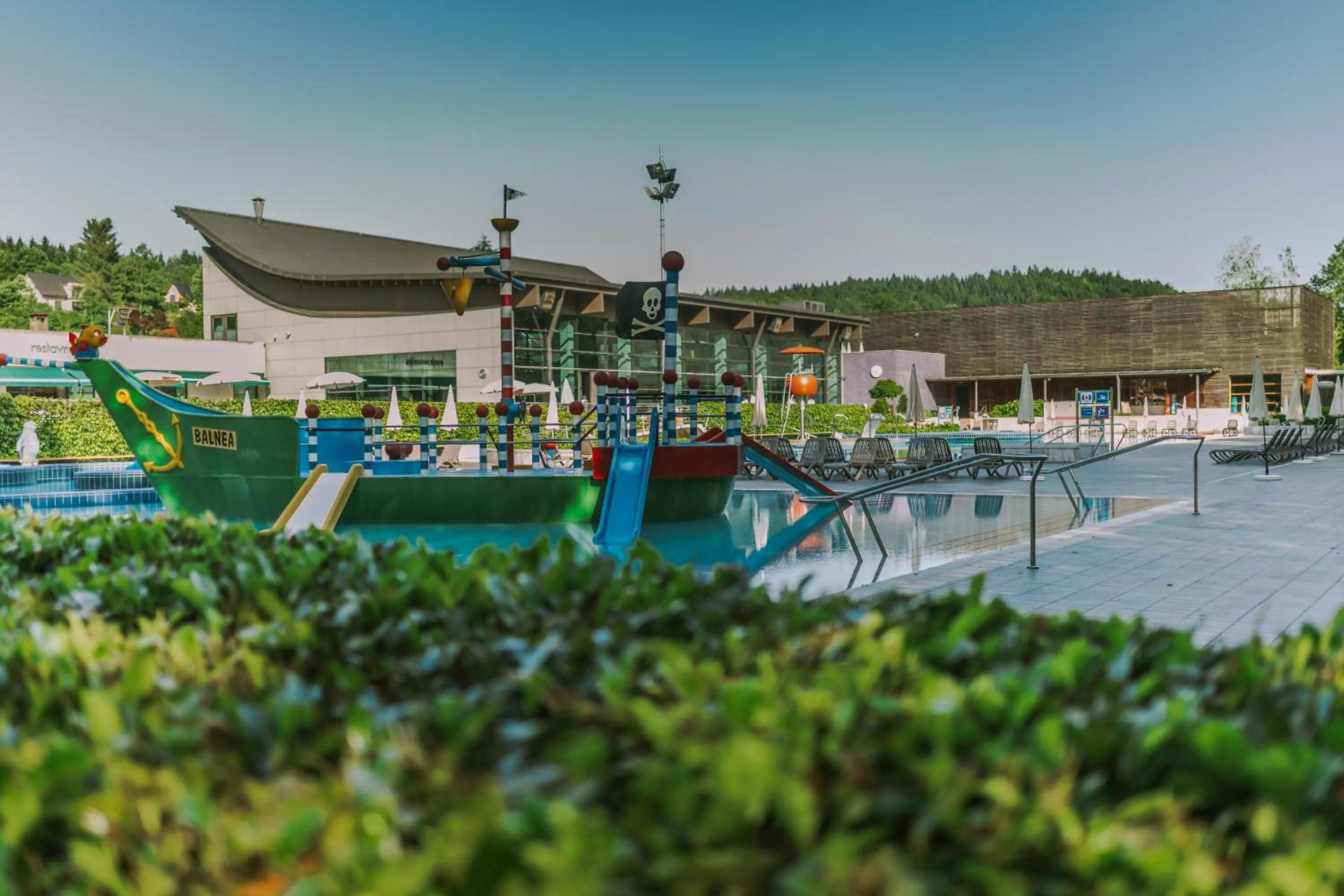 Swimming pool in Hotel Kristal - Terme Krka