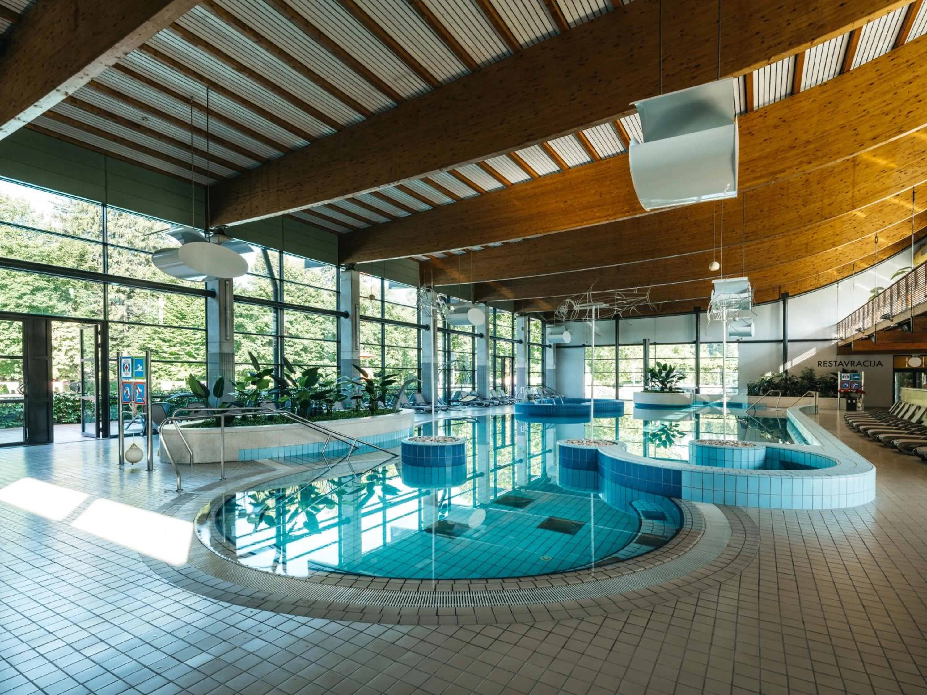 Swimming pool in Hotel Kristal - Terme Krka