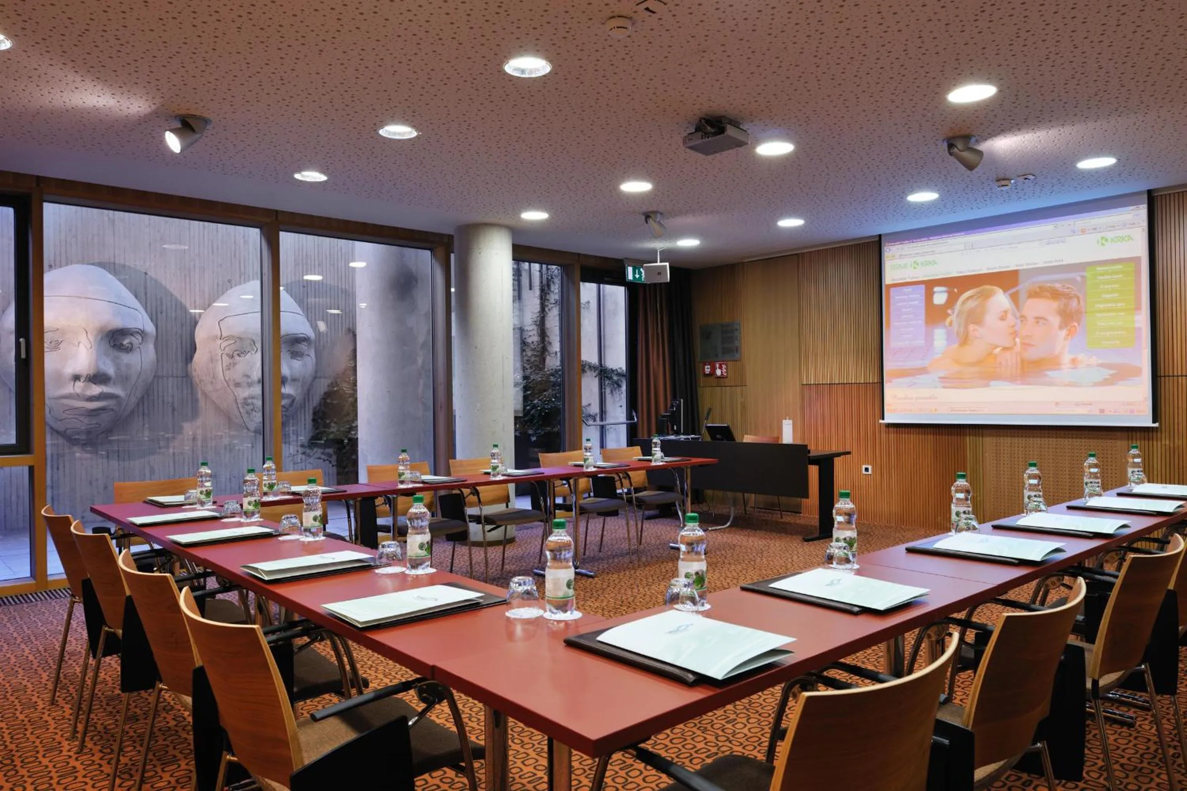 Patio in Hotel Kristal - Terme Krka