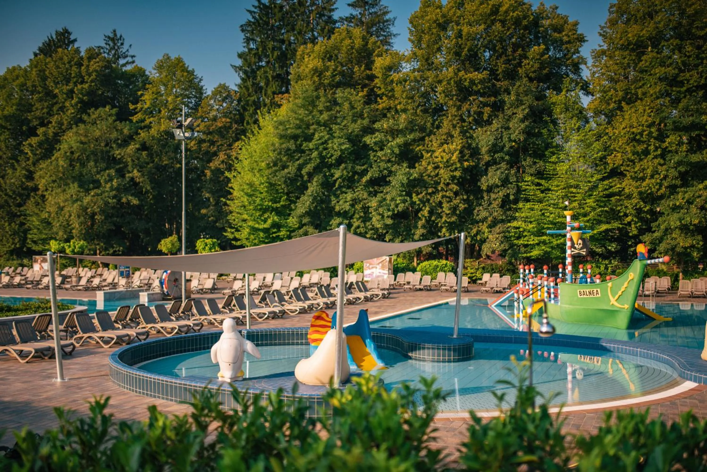 Swimming pool in Hotel Kristal - Terme Krka