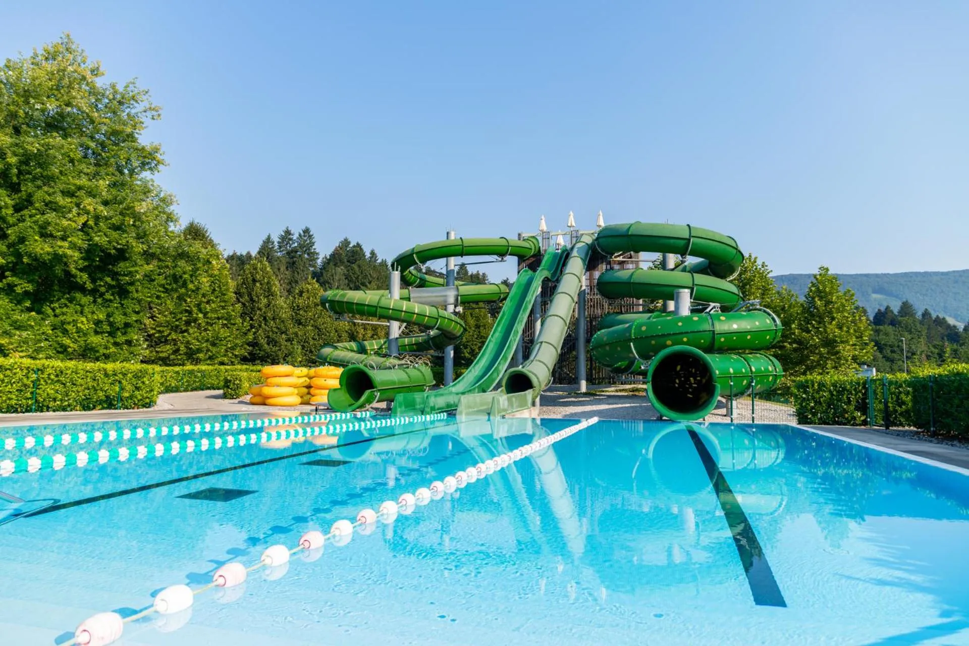 Swimming pool in Hotel Kristal - Terme Krka
