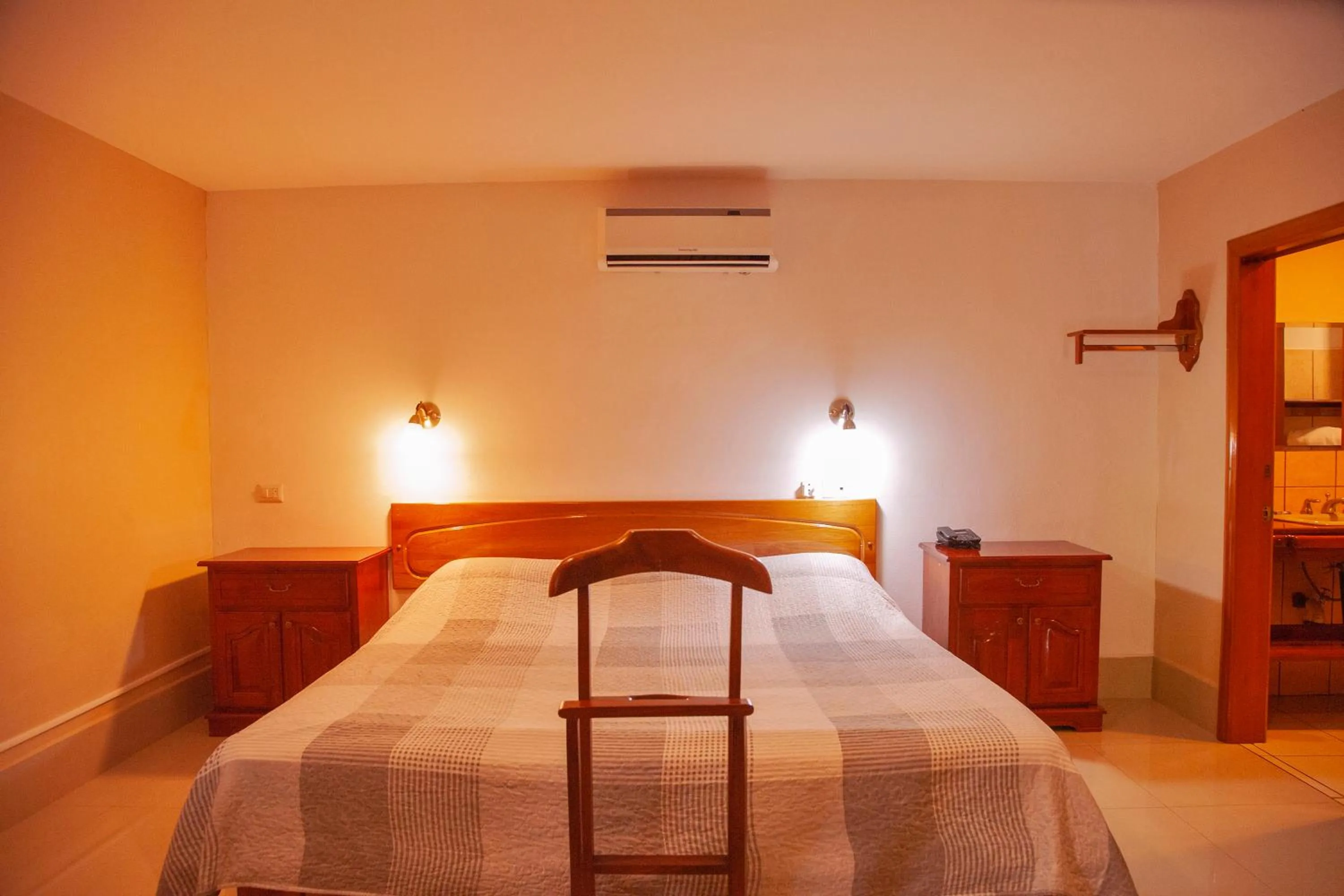 Bed in Hotel Martino Spa and Resort