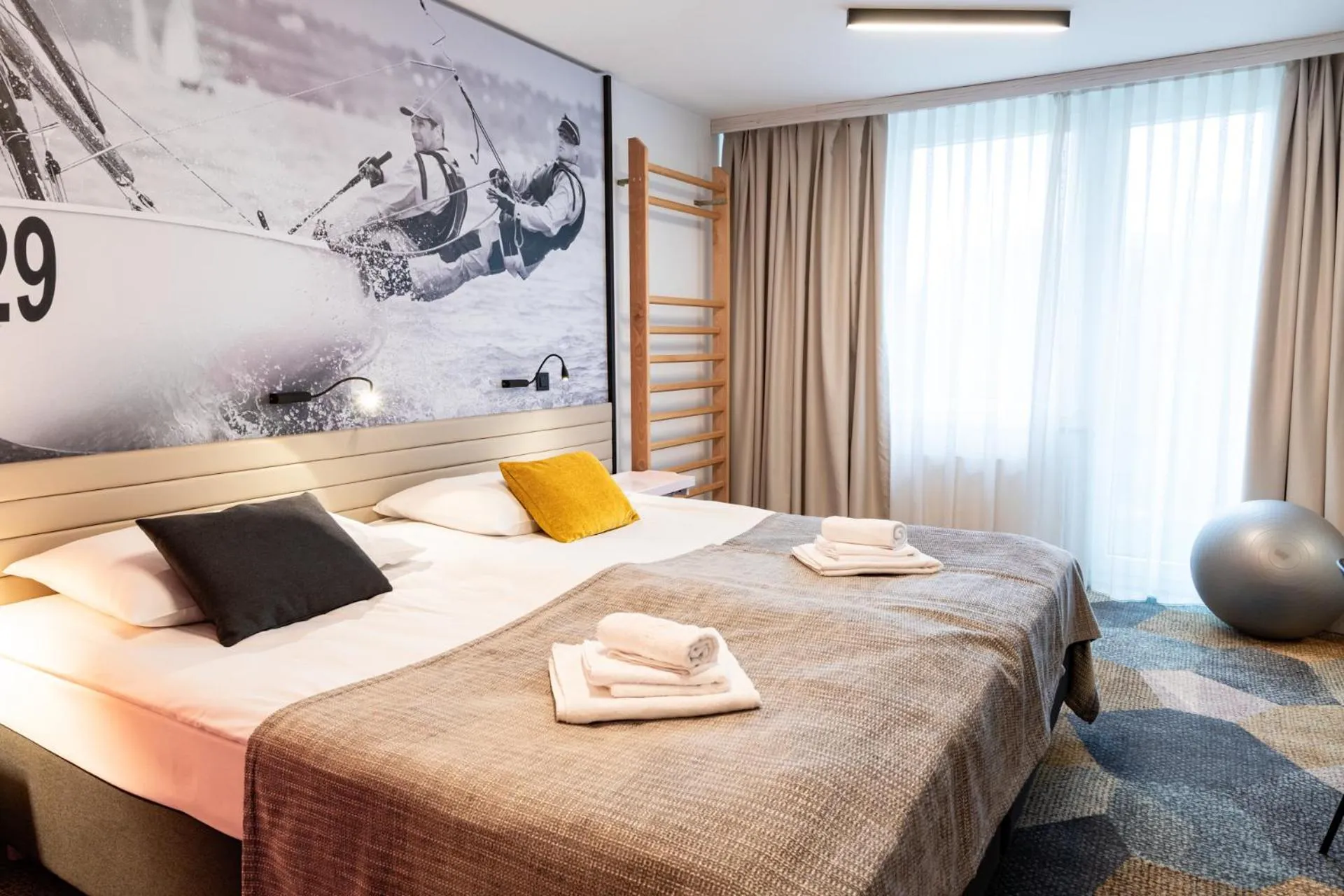 Bedroom, Bed in Hotel Sport - Terme Krka