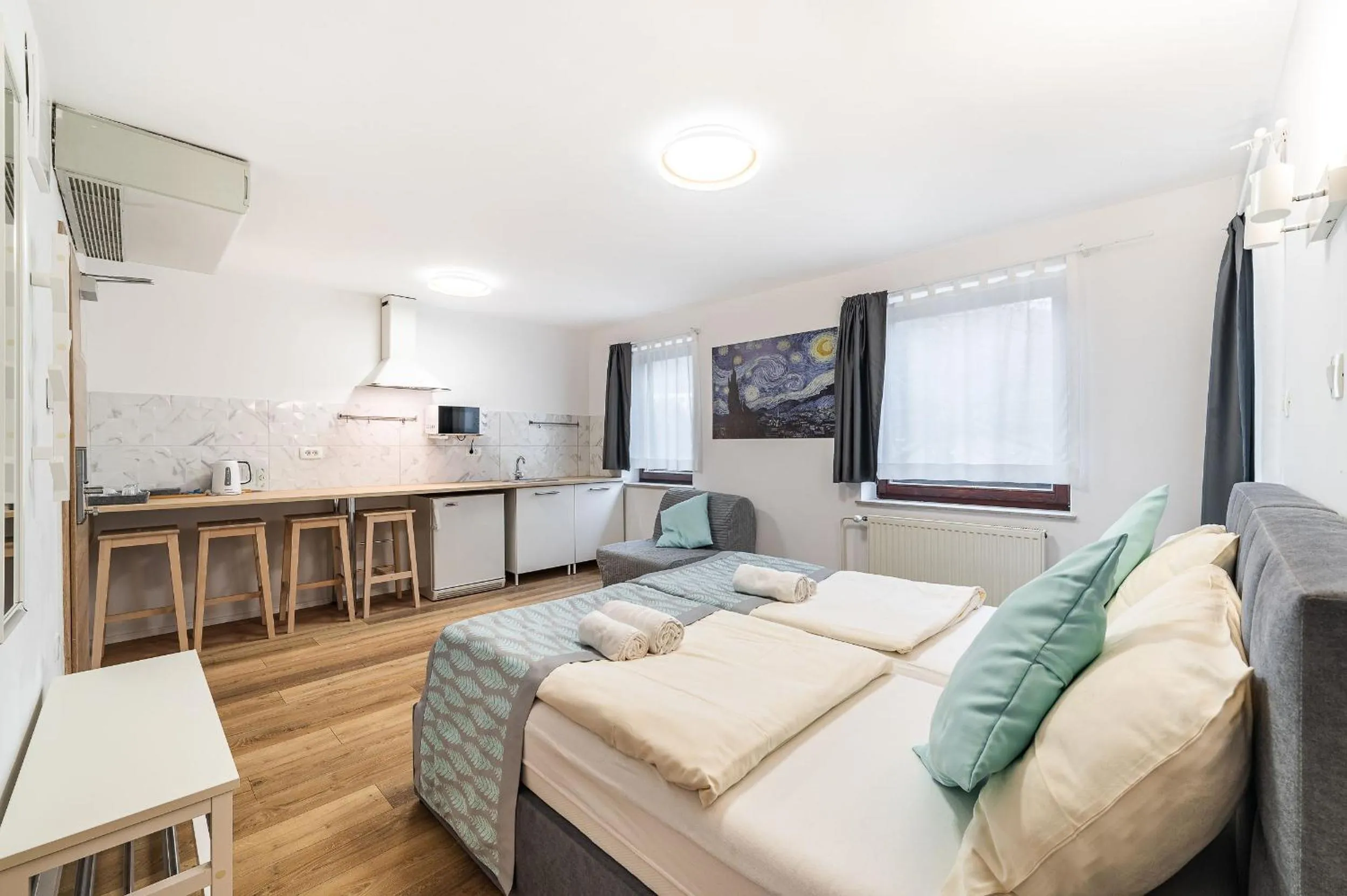 Kitchen or kitchenette in Hotel Pohorje