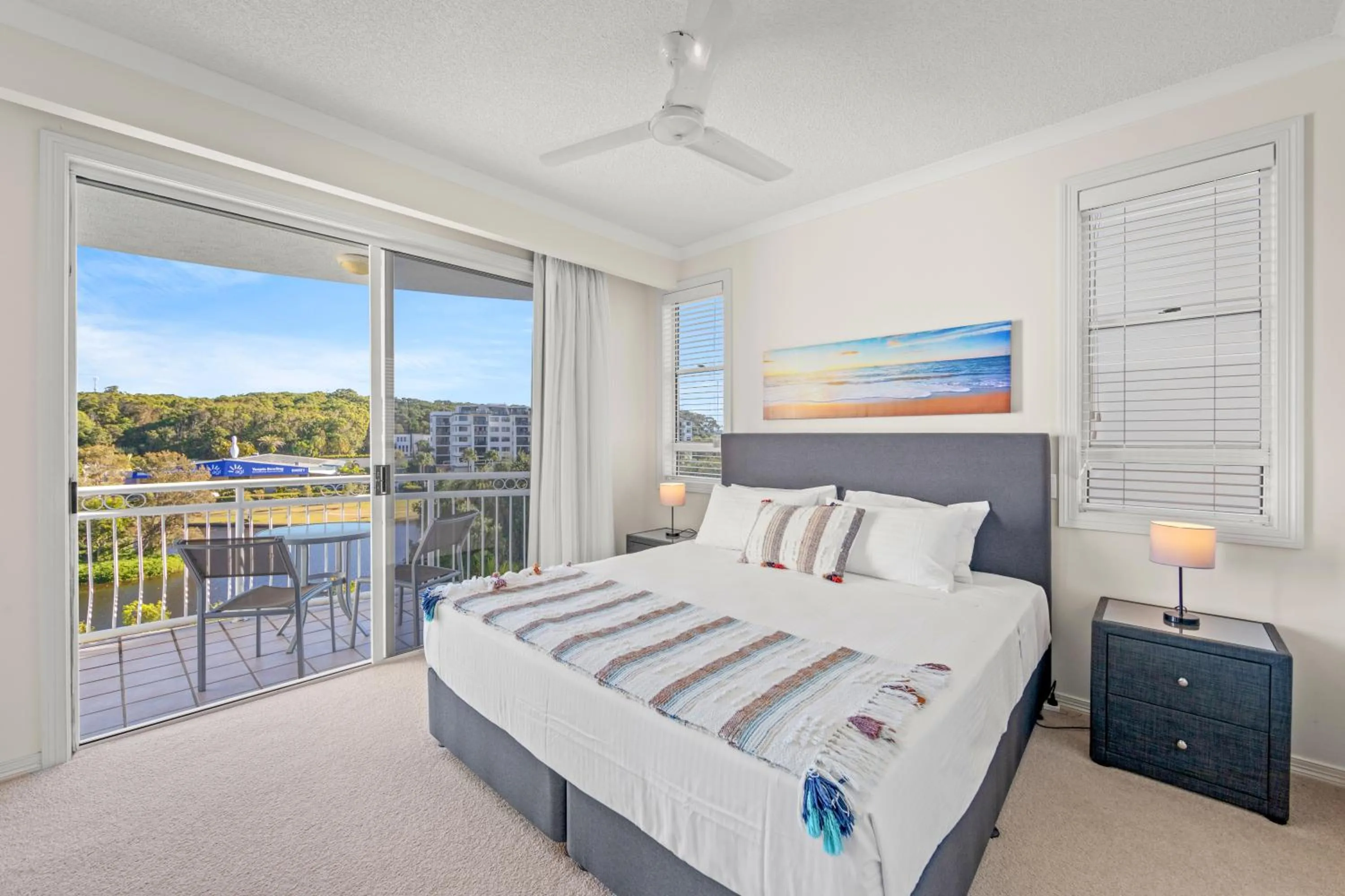 Bed in Aquarius Resort