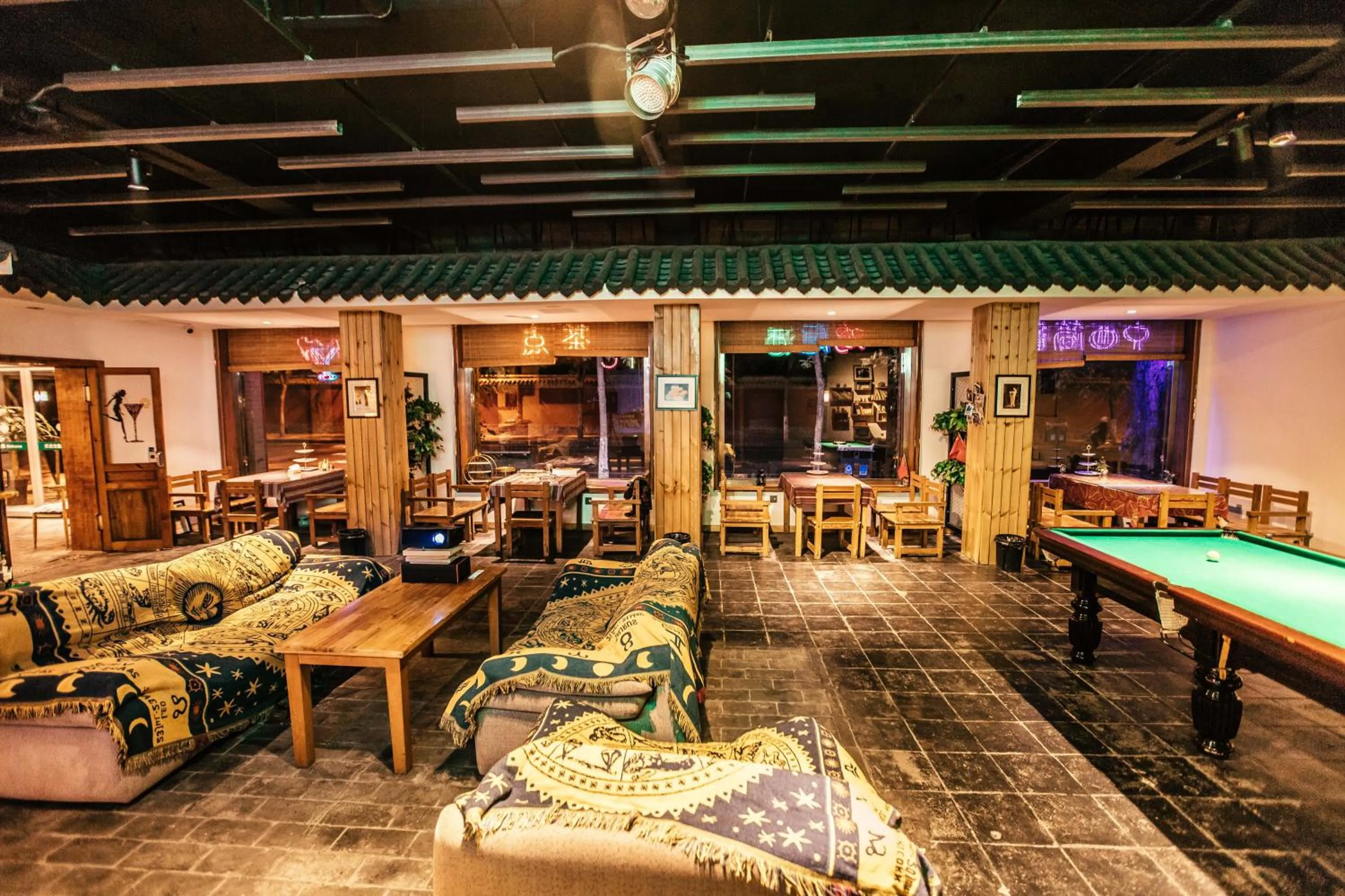 Lounge or bar in Qufu International Youth Hostel